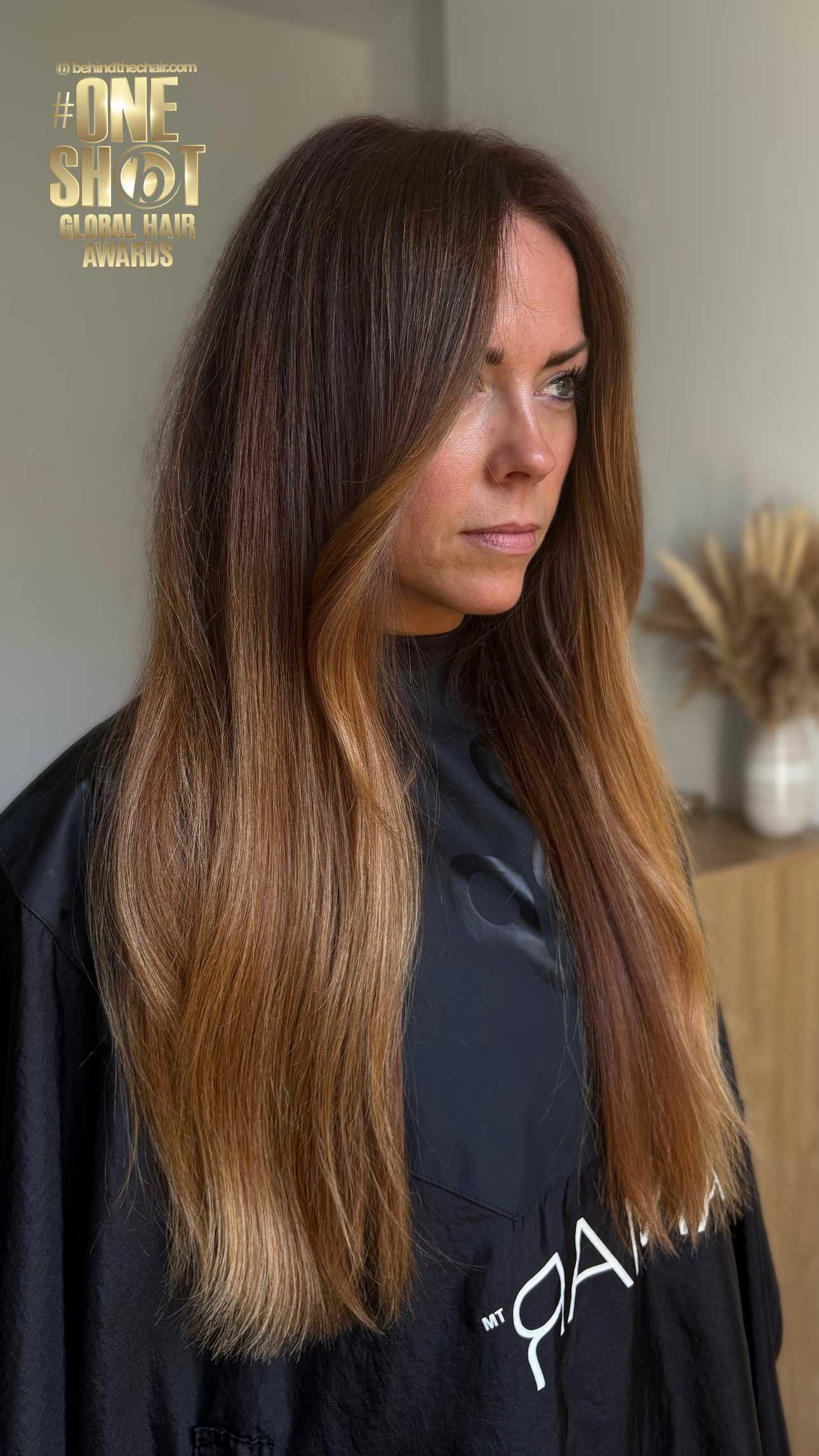 Alexia Cochrane — Warm Balayage ONESHOT Hair Awards entry