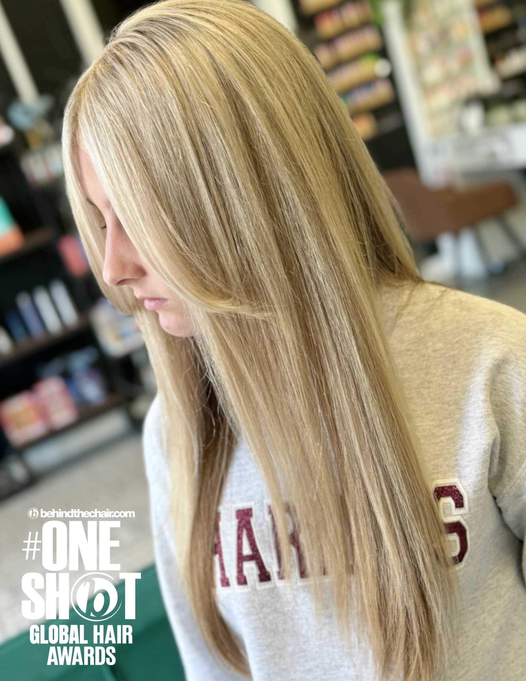 Amanda Lee — Blondes ONESHOT Hair Awards entry
