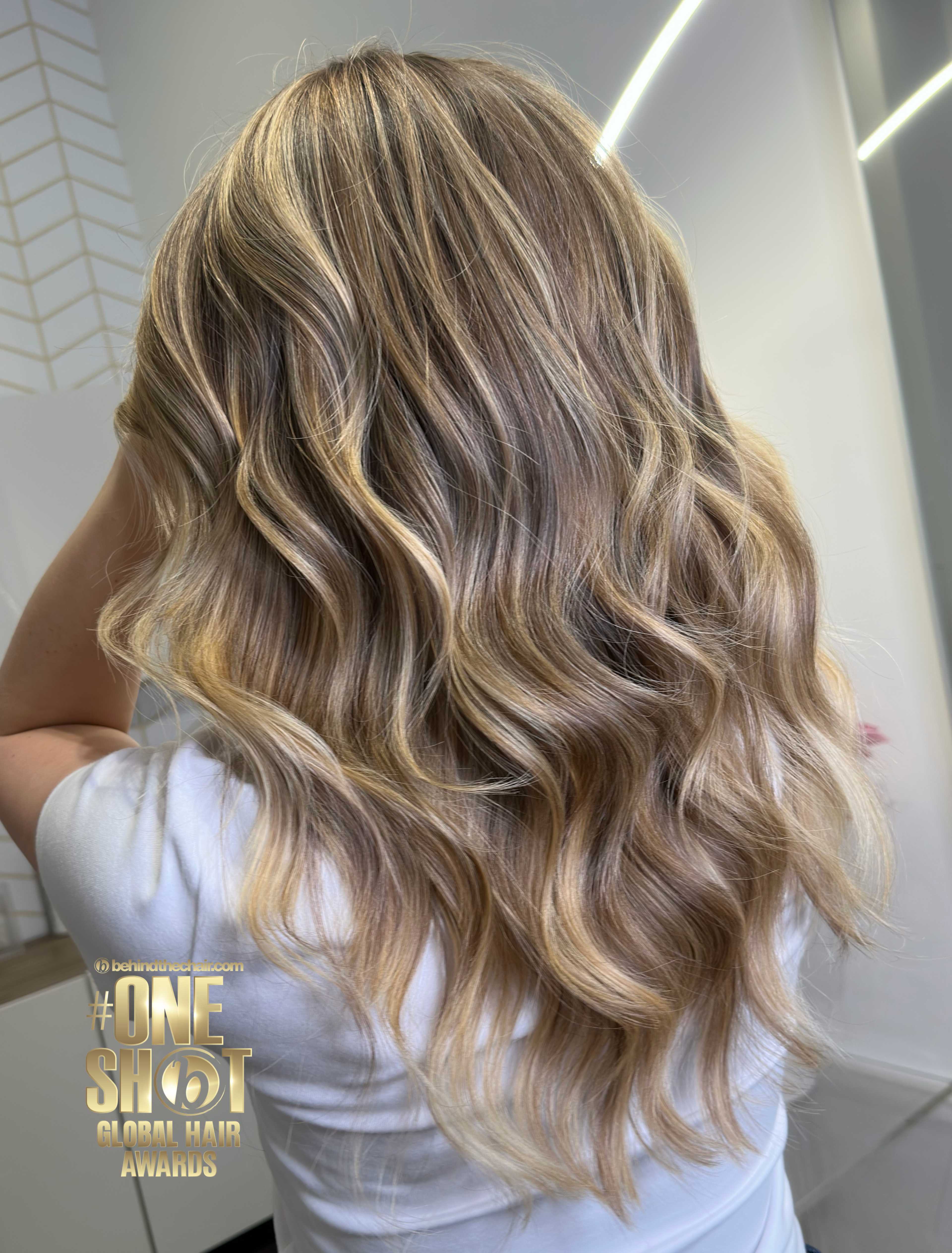Inna Olefir — Warm Balayage ONESHOT Hair Awards entry