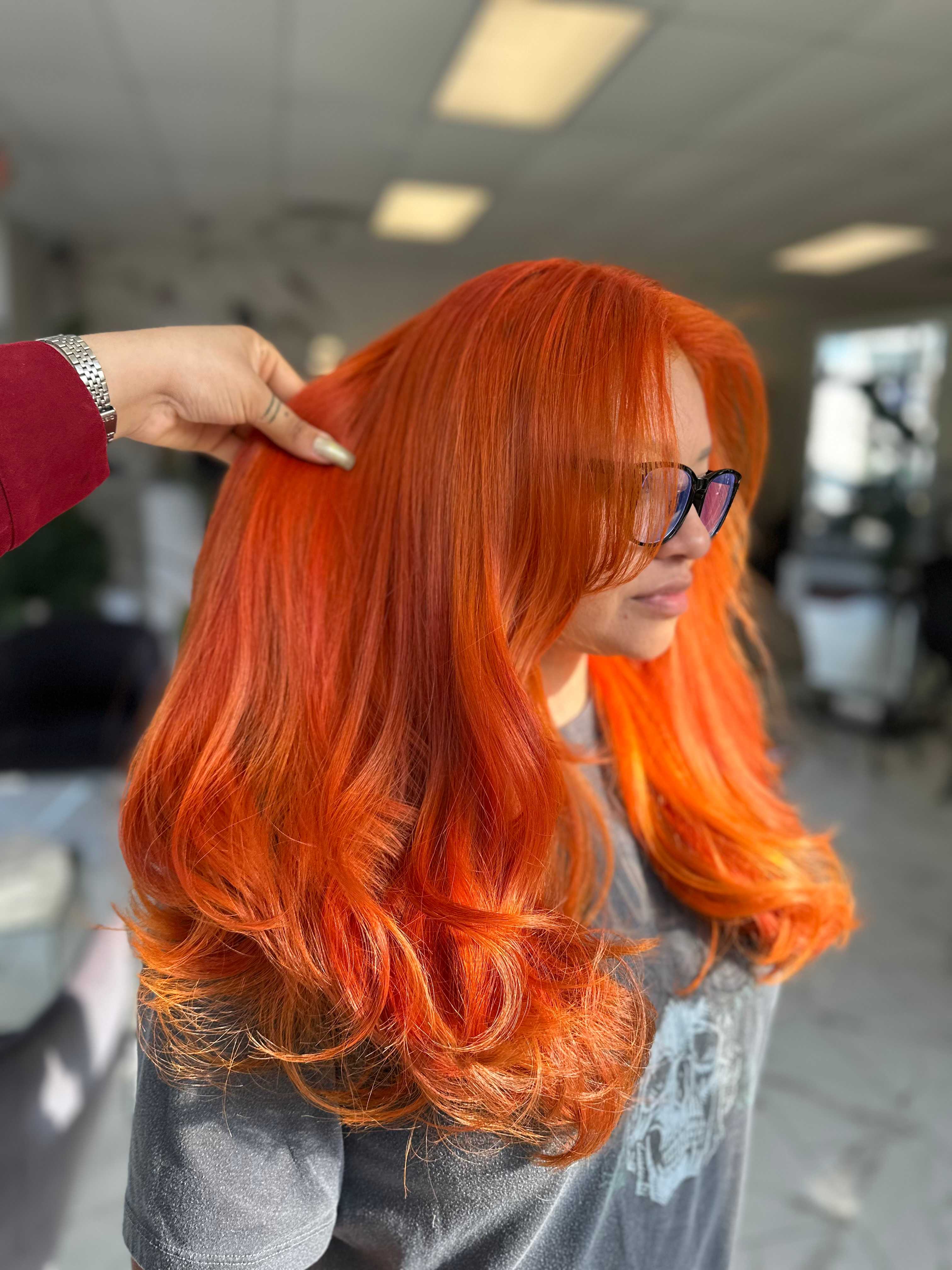 Izamar Pimentel — Reds ONESHOT Hair Awards entry