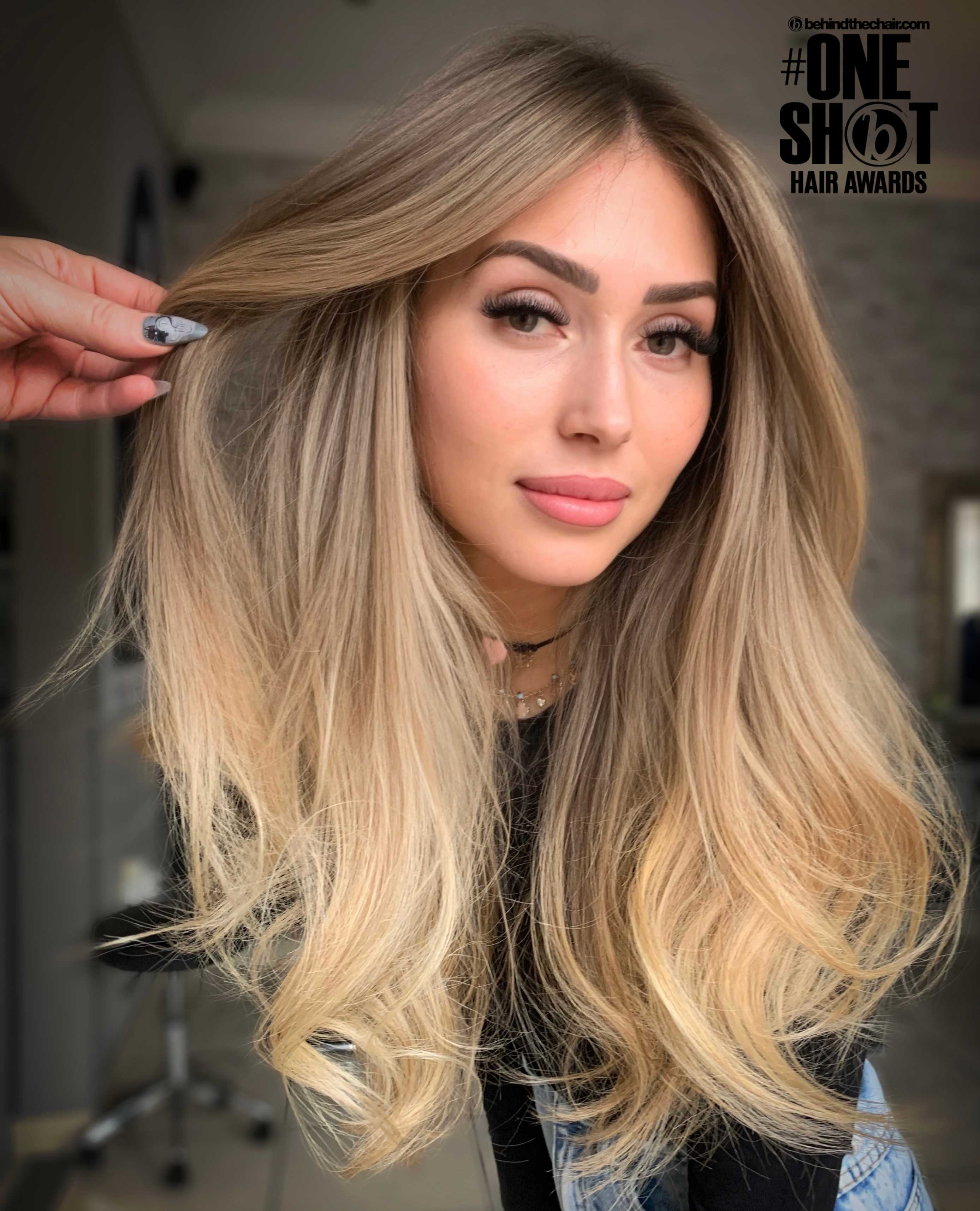 Alexia Chrysafis — Warm Balayage ONESHOT Hair Awards entry