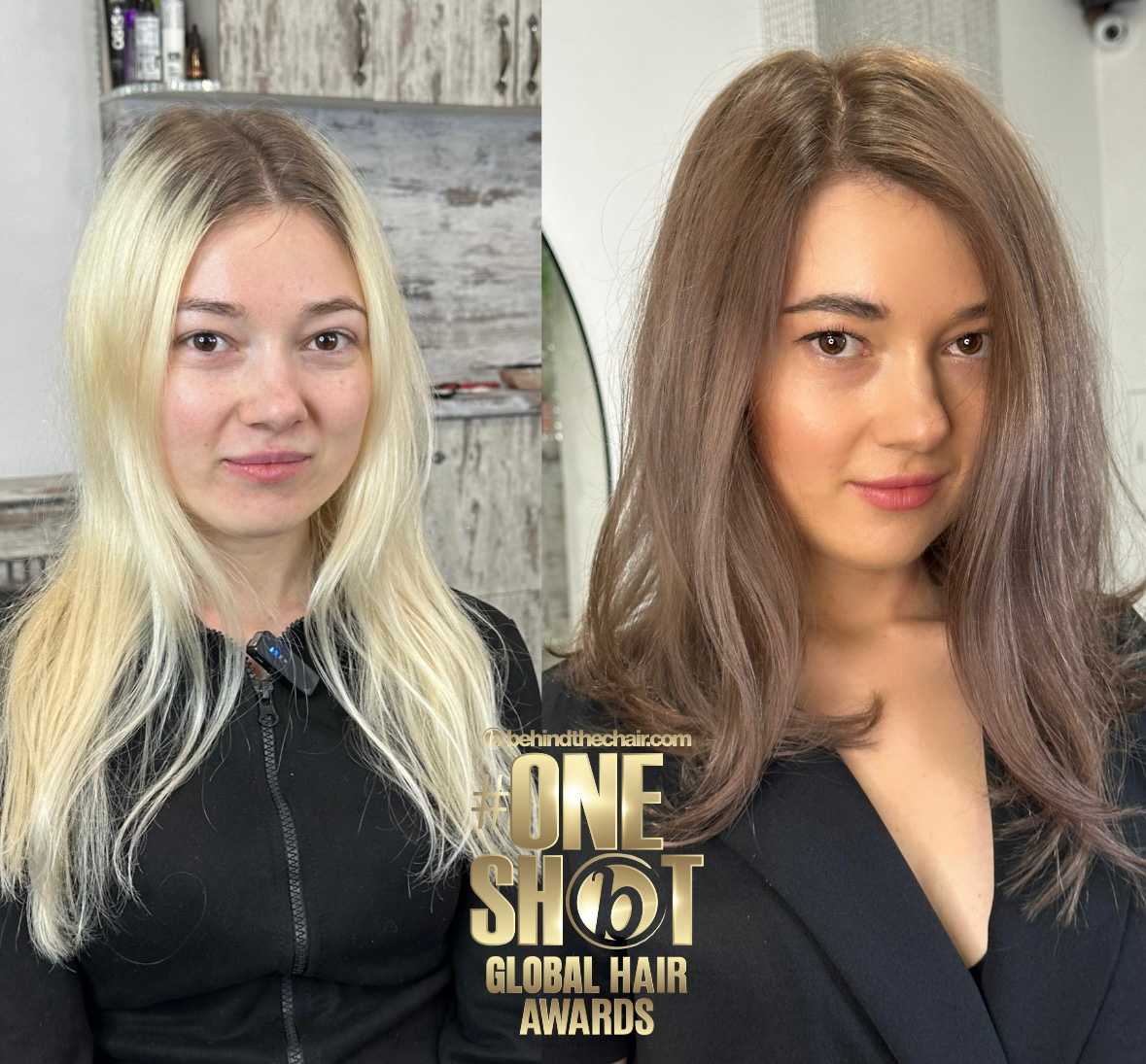 Alekhina Ivetta — Color Transformation ONESHOT Hair Awards entry