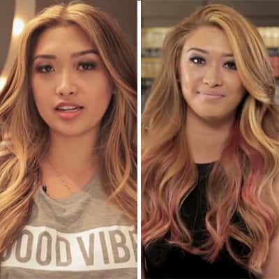 Rose Gold Color Makeover