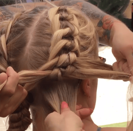 coachella festival braid