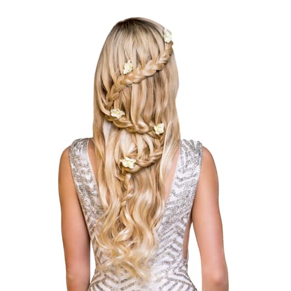 Waterfall Braid For Wedding Season and Festival Season Created by Rocky Vitelli Using CHI Haircare Products