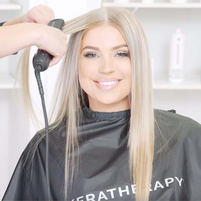 Learn how to perform a zero formaldehyde keratin smoothing treatment with Keratherapy Pure Renewal Plus+Z: Get the how-to steps.