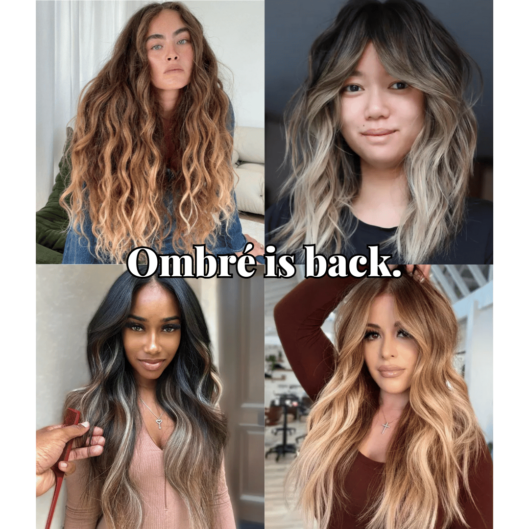 ombre is the new balayage 2023 elevated ombre hair color trend