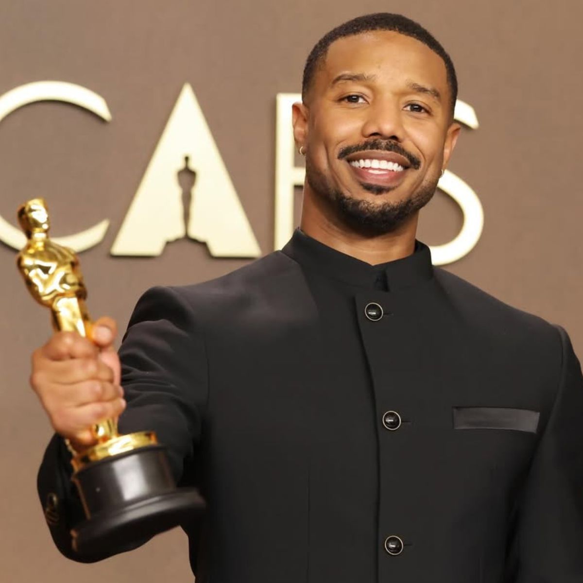 best mens hair 2026 oscar winner Michael B. Jordan _ Photo Credit Instagram via @tashareikobrown