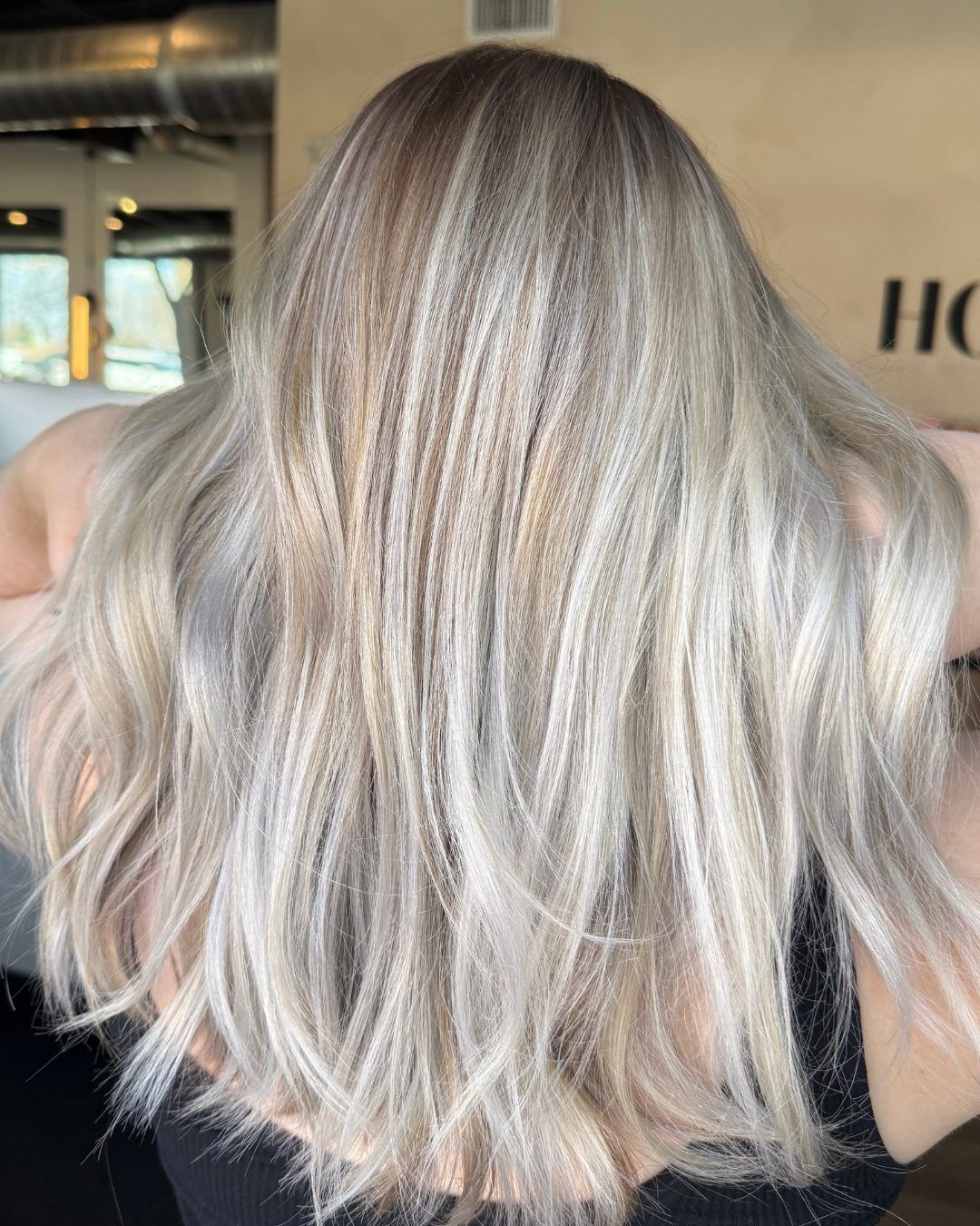 blonde finished photo Photo Credit Instagram via @paulmitchellpro and @nikkiramoshair