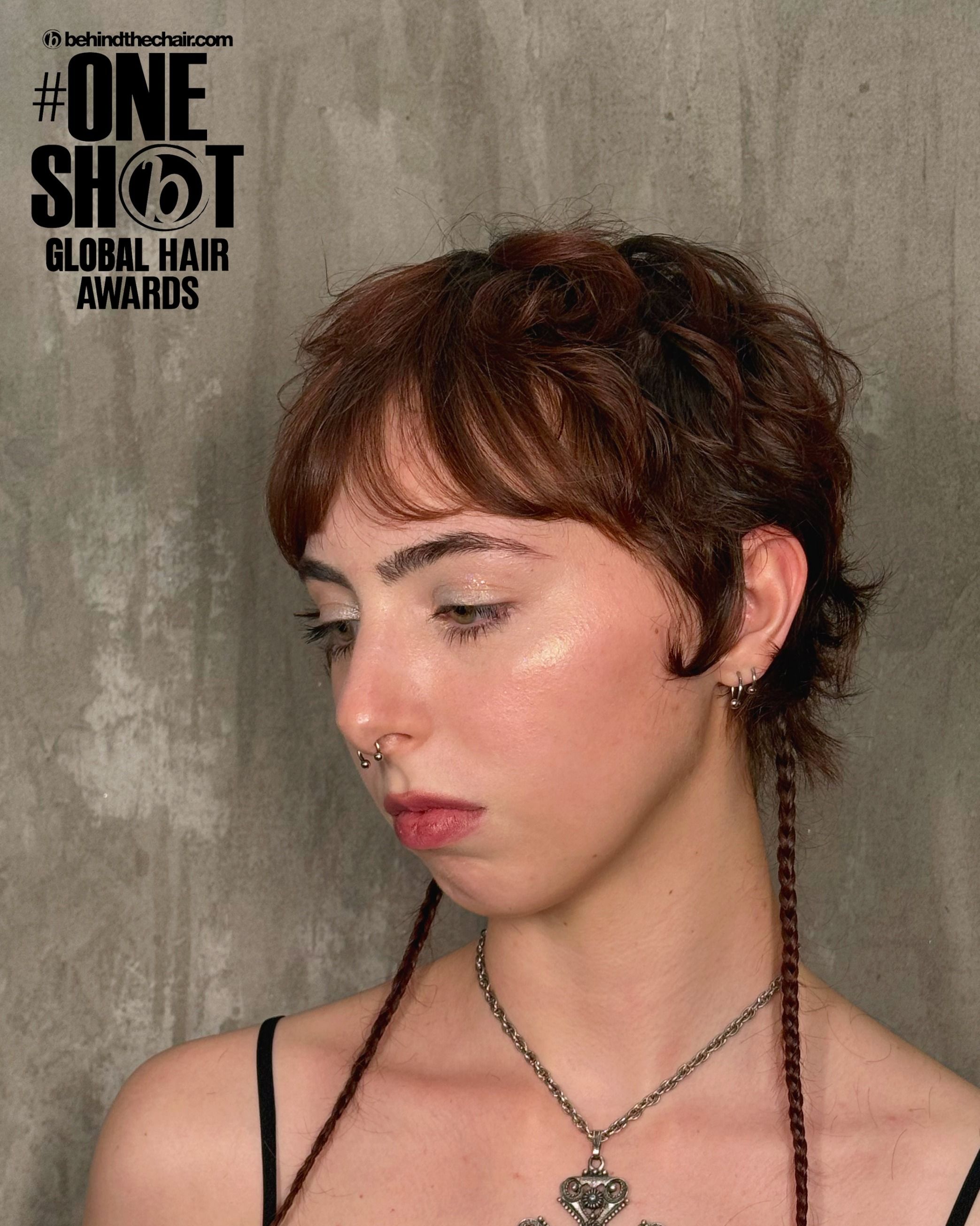 Julia "Finn" Finefrock — Pixie/Bixie ONESHOT Hair Awards entry