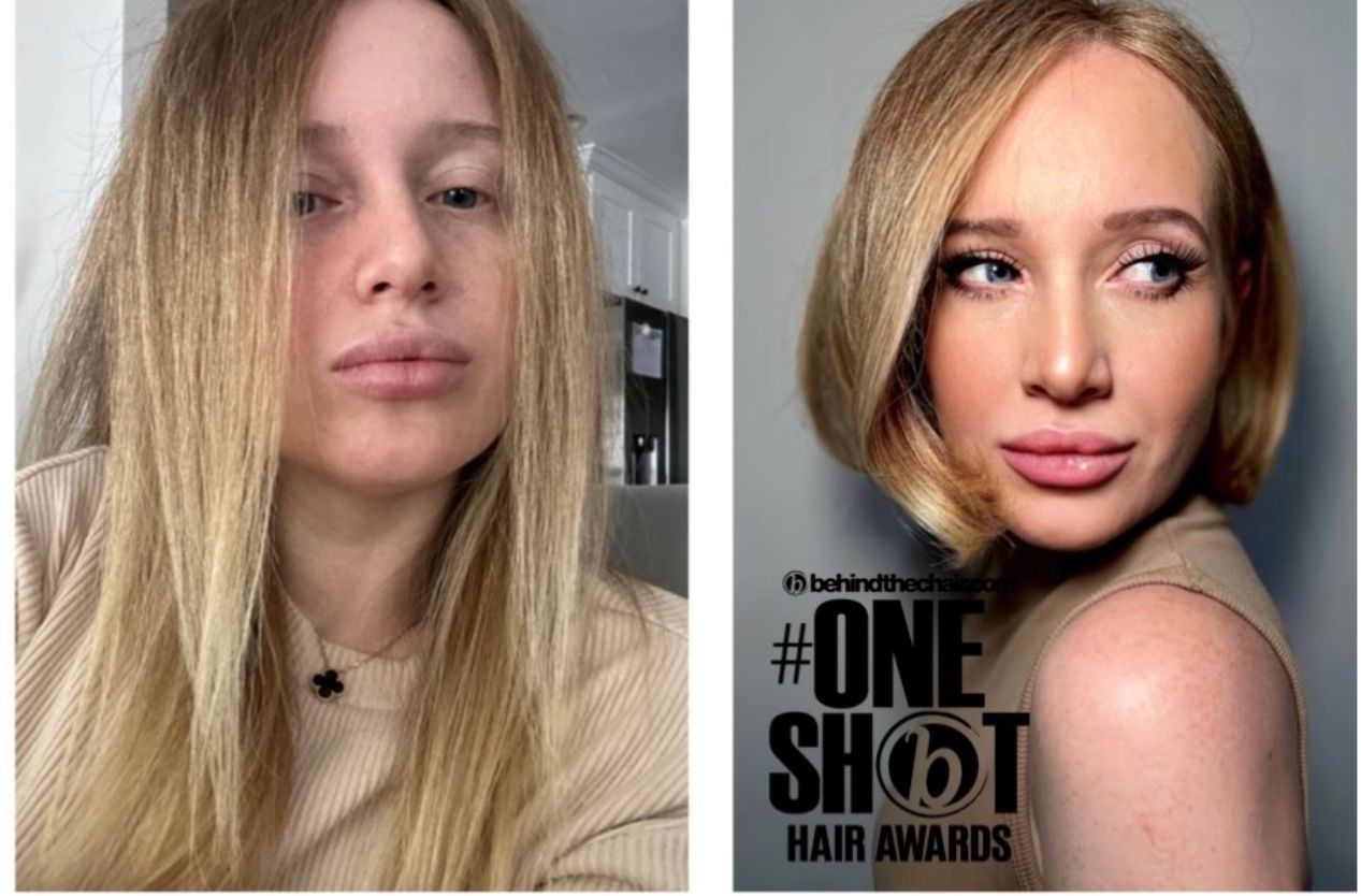 Lauren Valentin — Cut Transformation ONESHOT Hair Awards entry