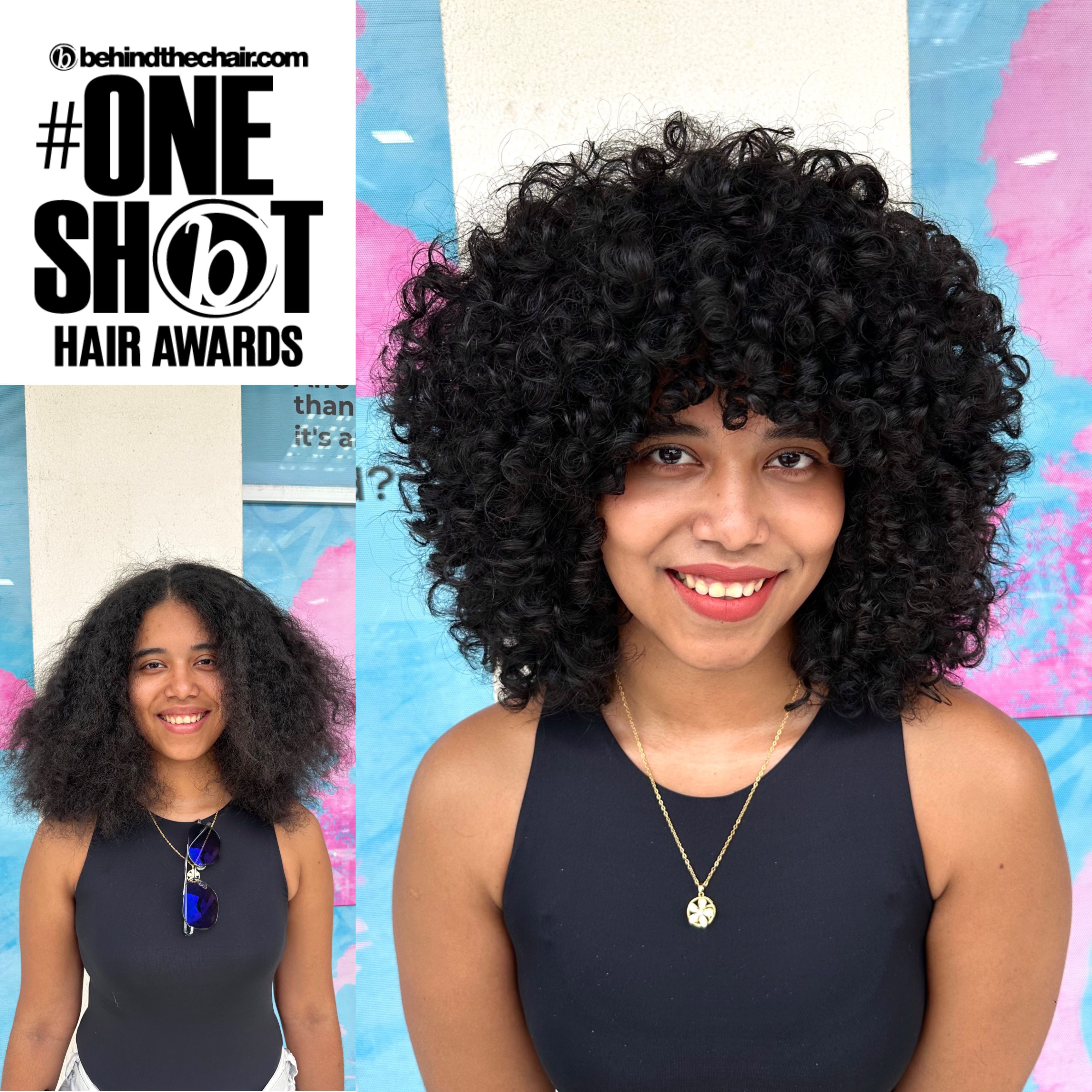 Beatriz Ronquillo — Cut Transformation ONESHOT Hair Awards entry