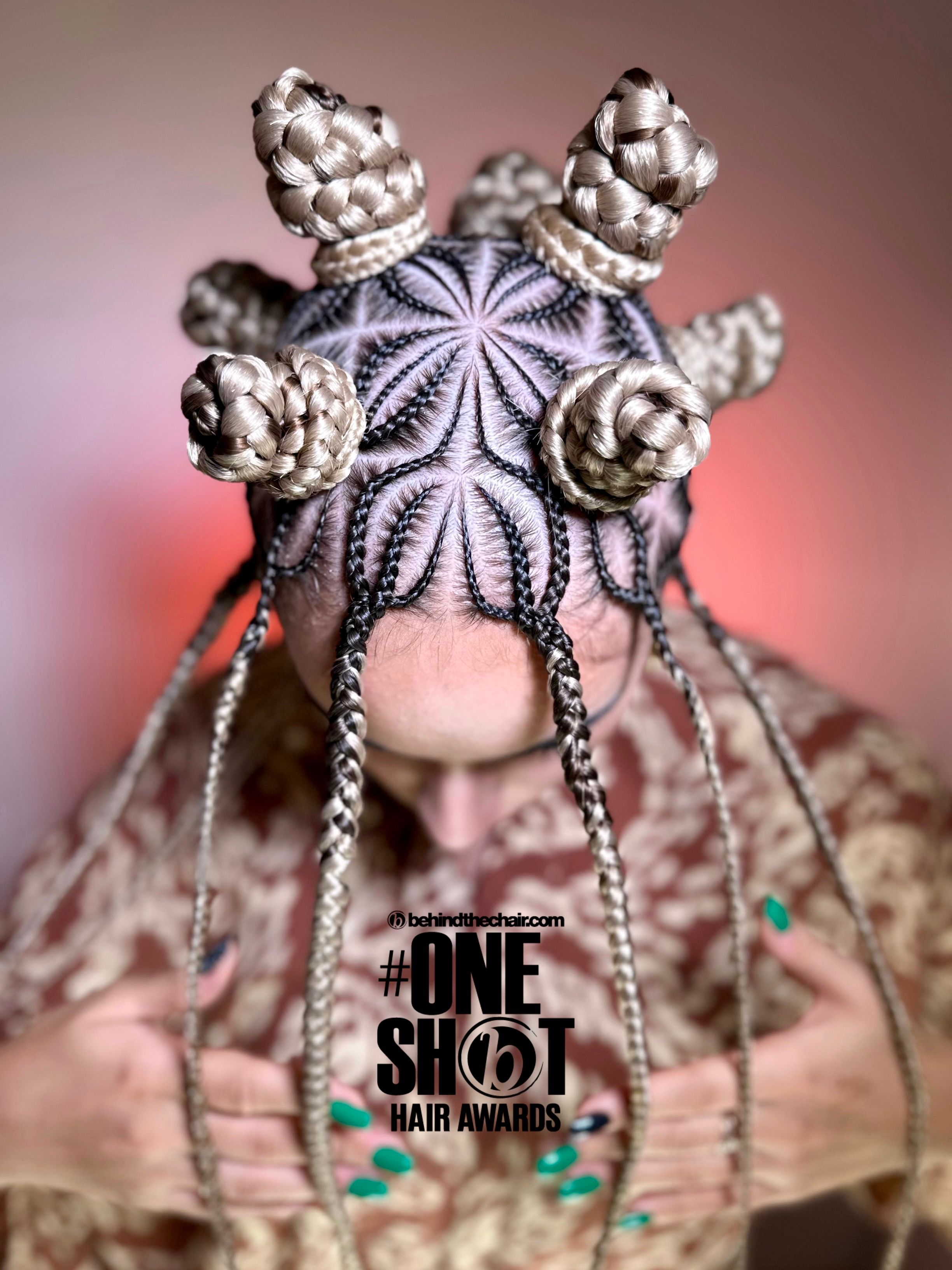 Liliia Kozoriz — Intricate Braids & Twists ONESHOT Hair Awards entry