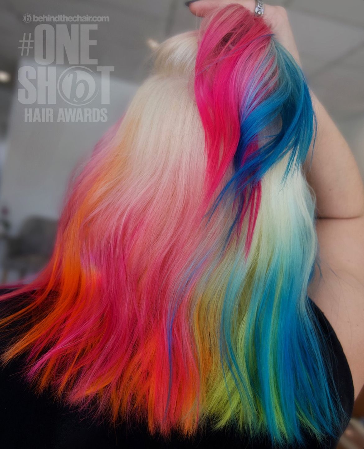 Chelsea Pellegrino — Color Blocking ONESHOT Hair Awards entry