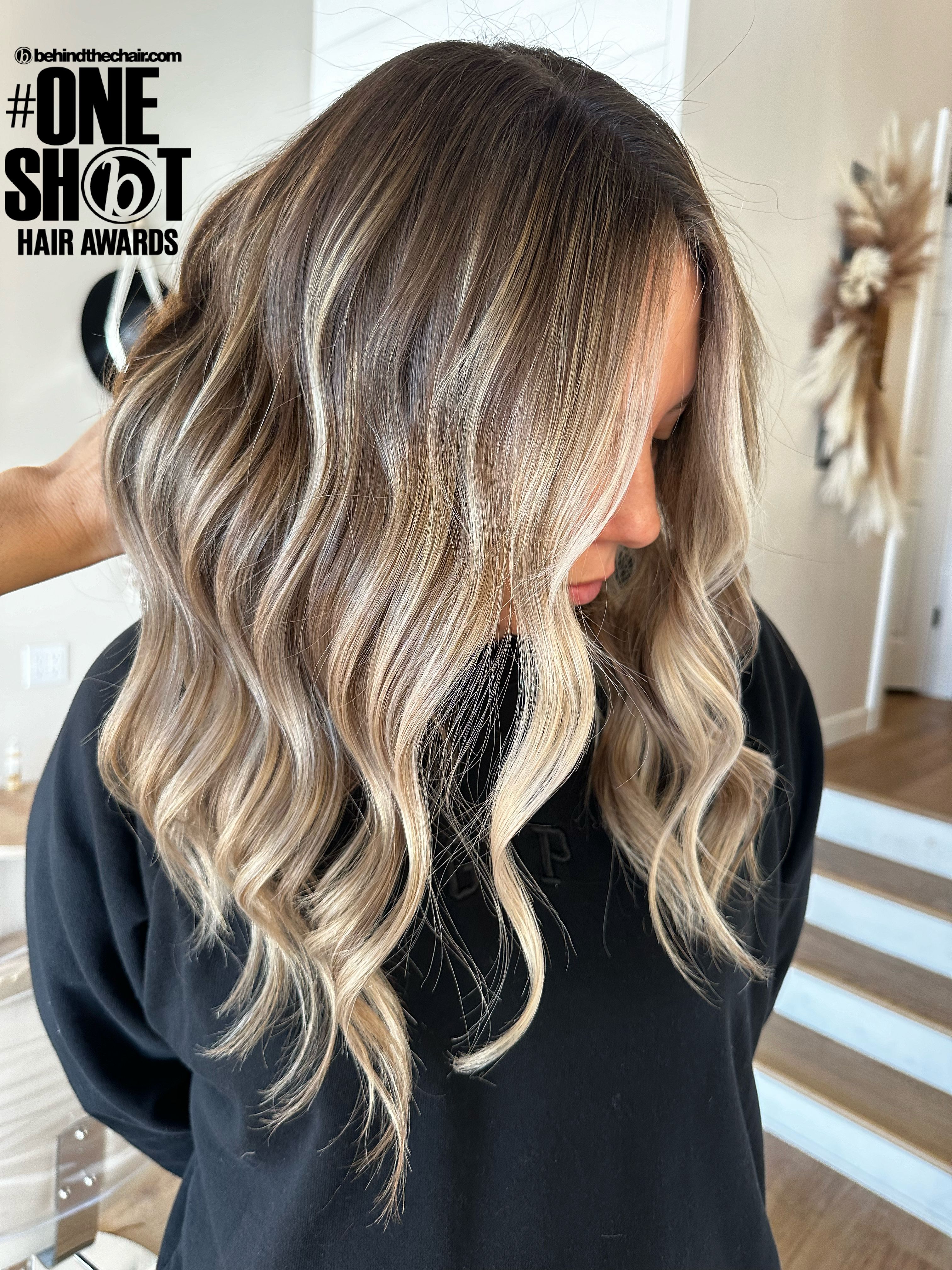 Amanda Schulz — Cool Balayage ONESHOT Hair Awards entry