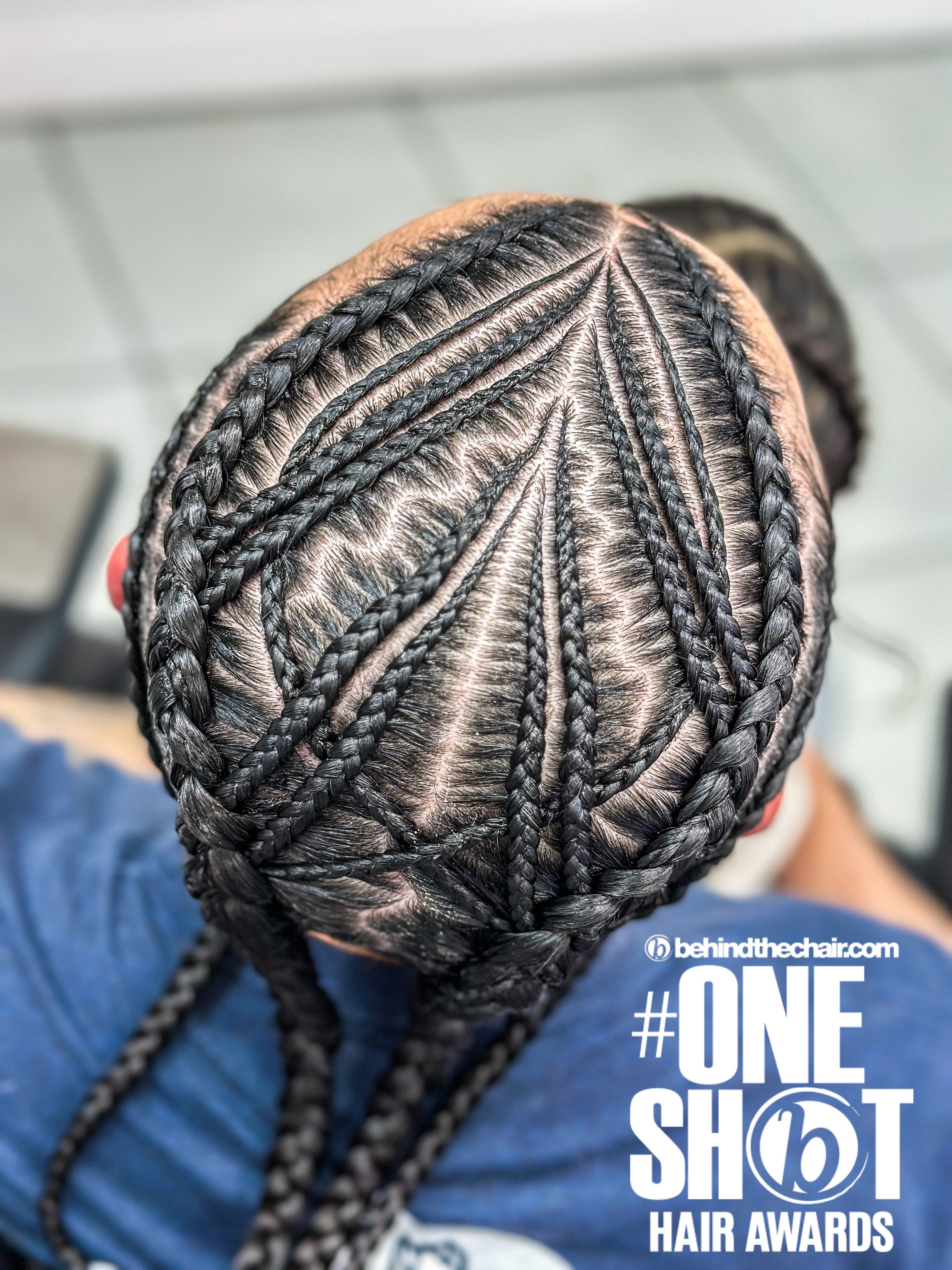 Francia Ontiveros — Intricate Braids & Twists ONESHOT Hair Awards entry