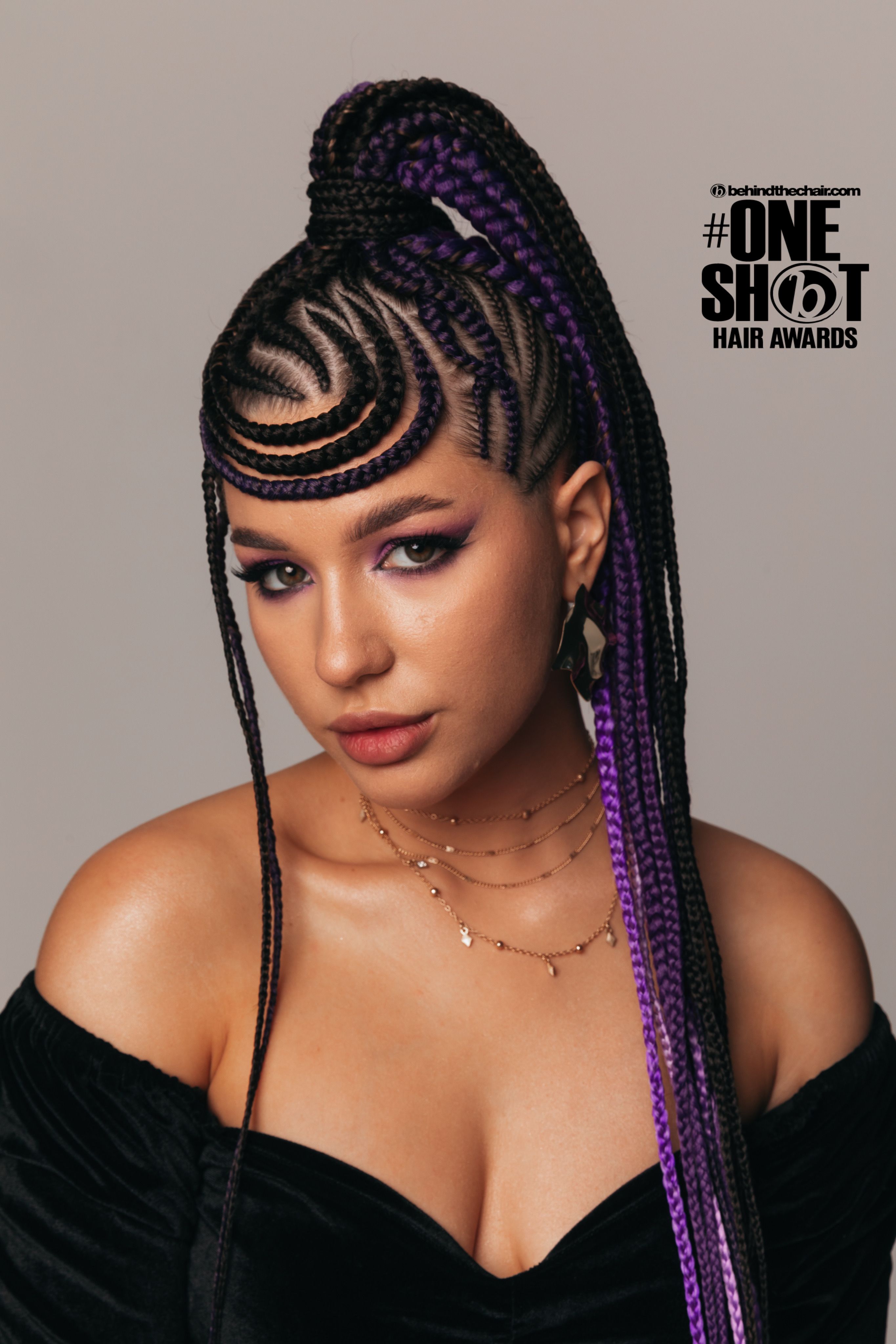 Elina Chorieva — Intricate Braids & Twists ONESHOT Hair Awards entry