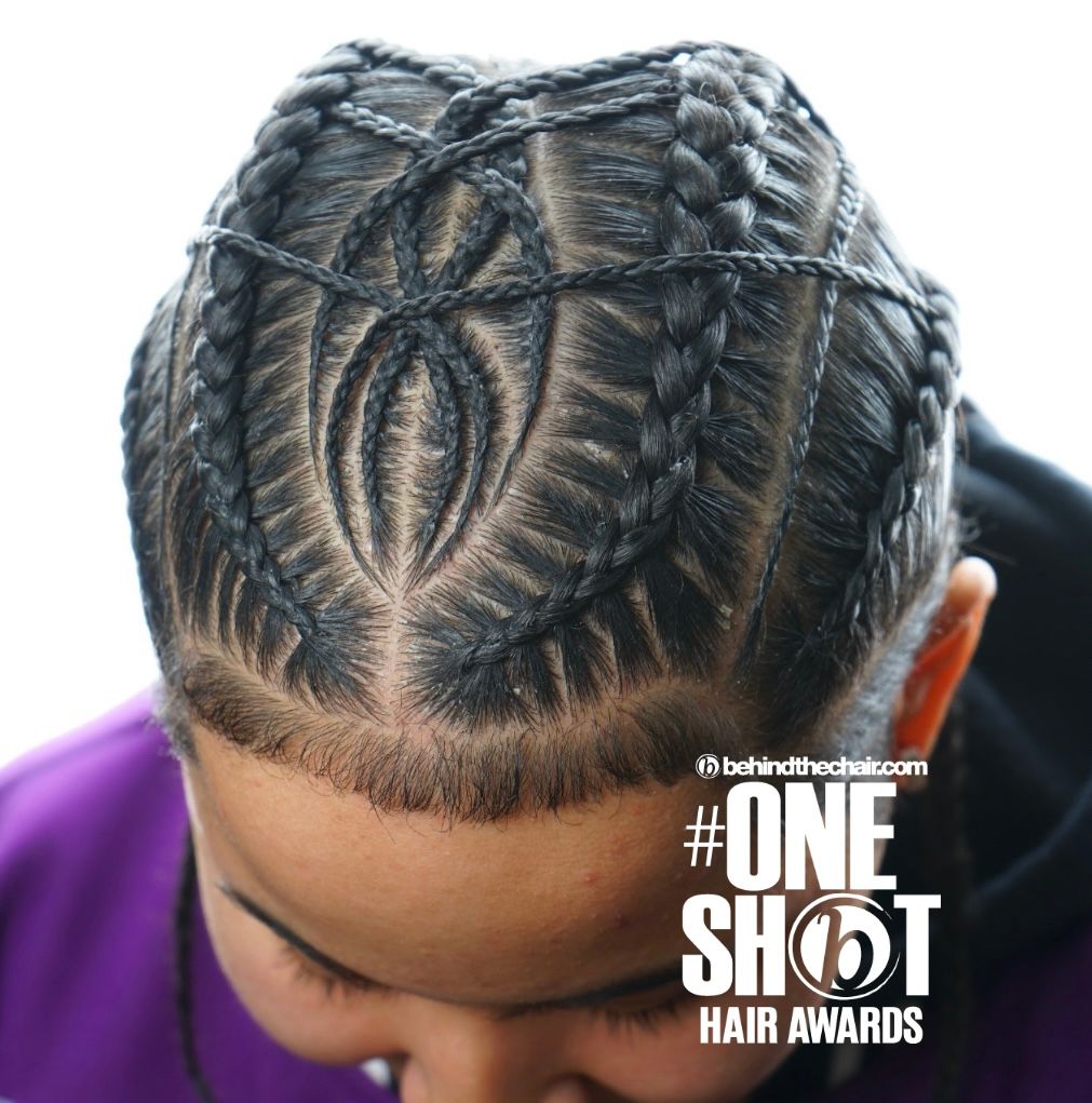 Gabriela Vidal — Intricate Braids & Twists ONESHOT Hair Awards entry