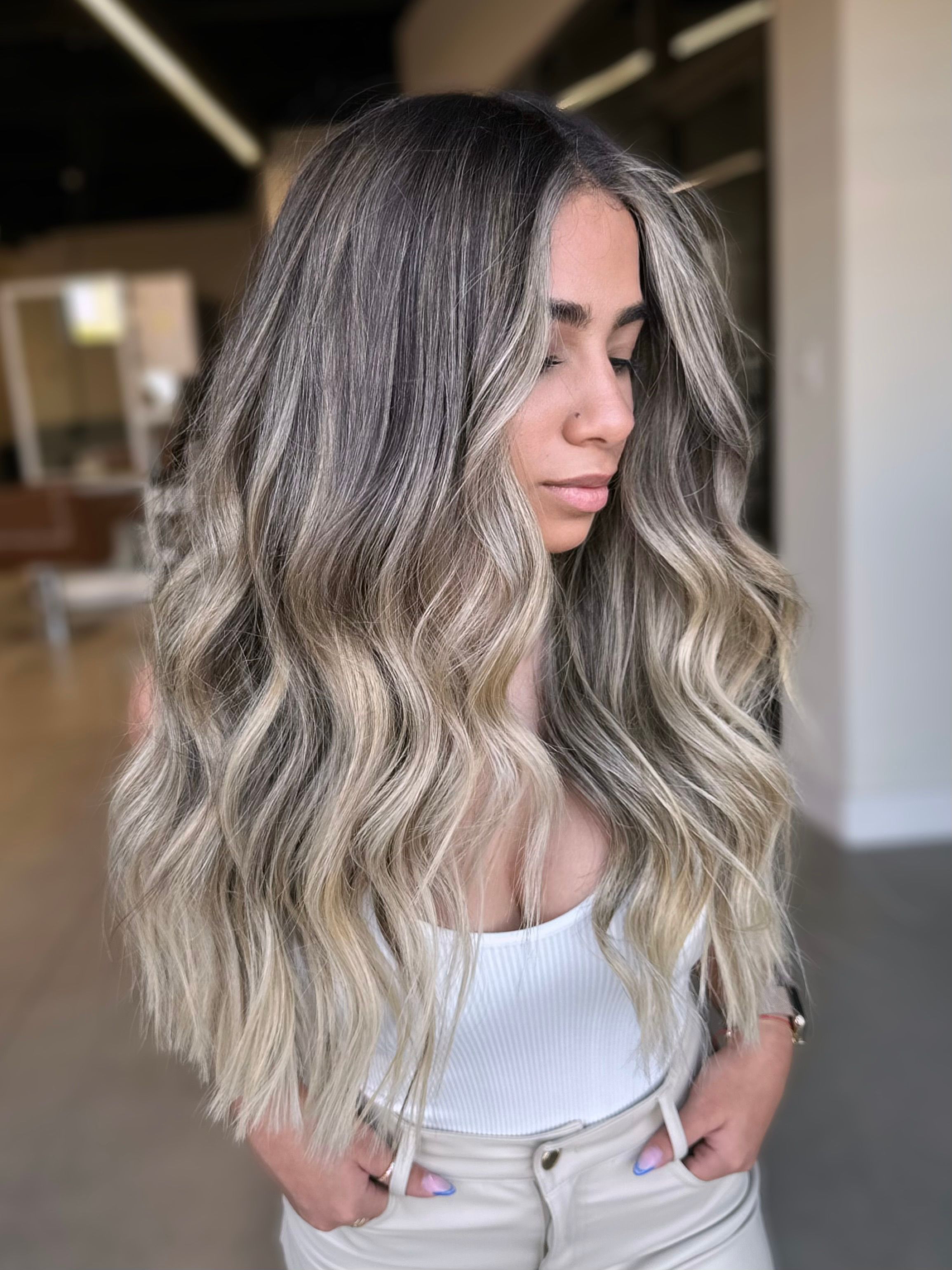 Sandrelly Soto — Cool Balayage ONESHOT Hair Awards entry