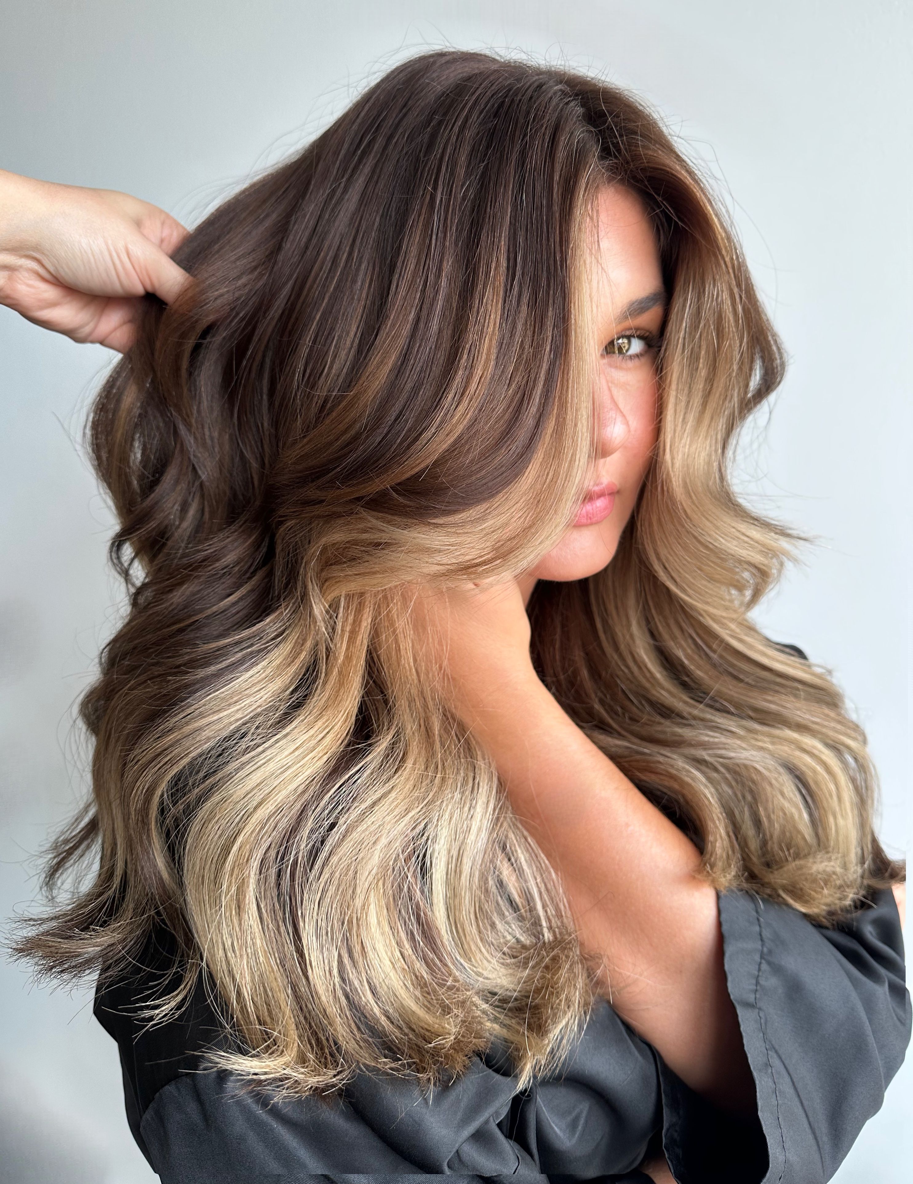 Megan Grimm — Warm Balayage ONESHOT Hair Awards entry