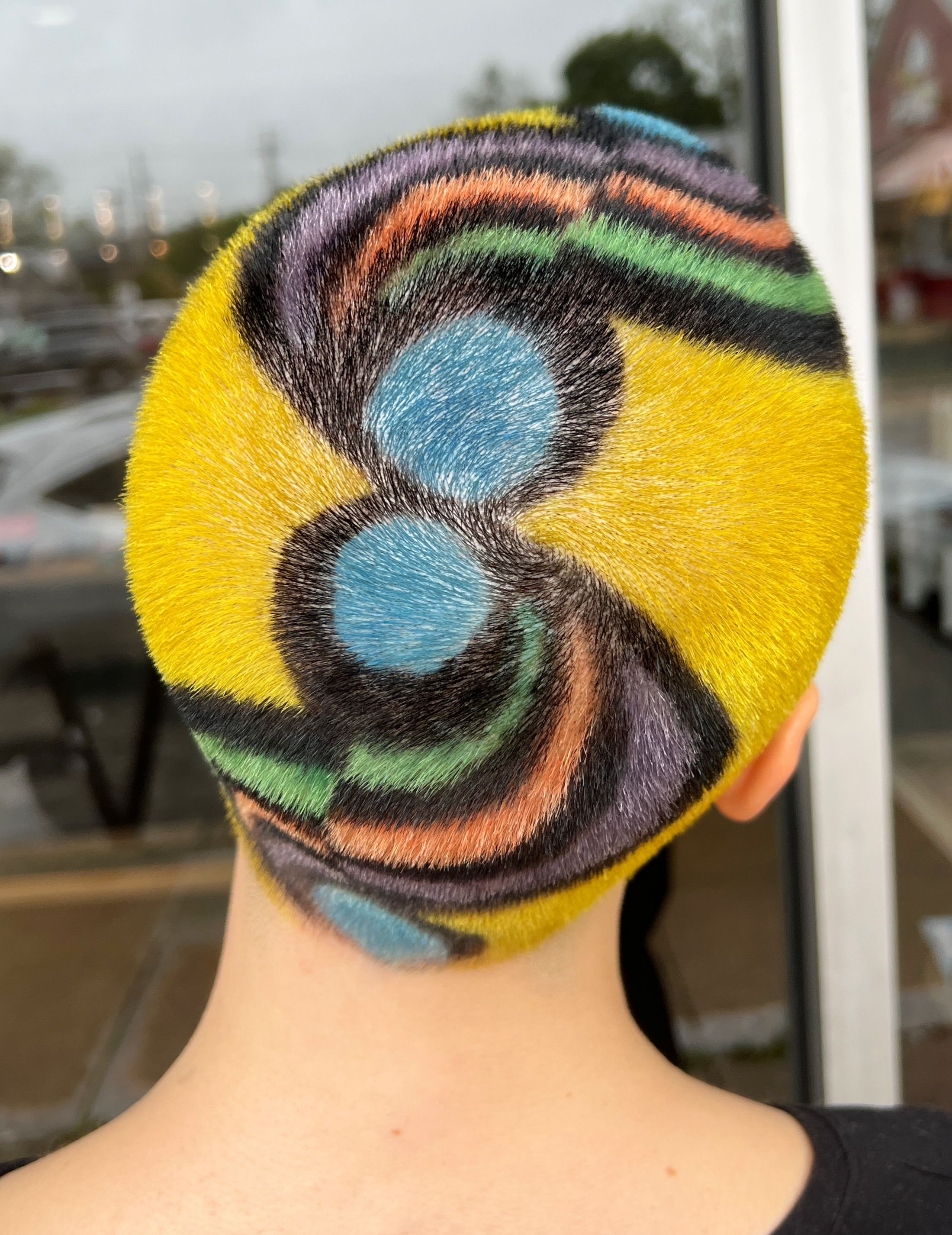 Lish Mclaughlin — Hair Tattoo ONESHOT Hair Awards entry