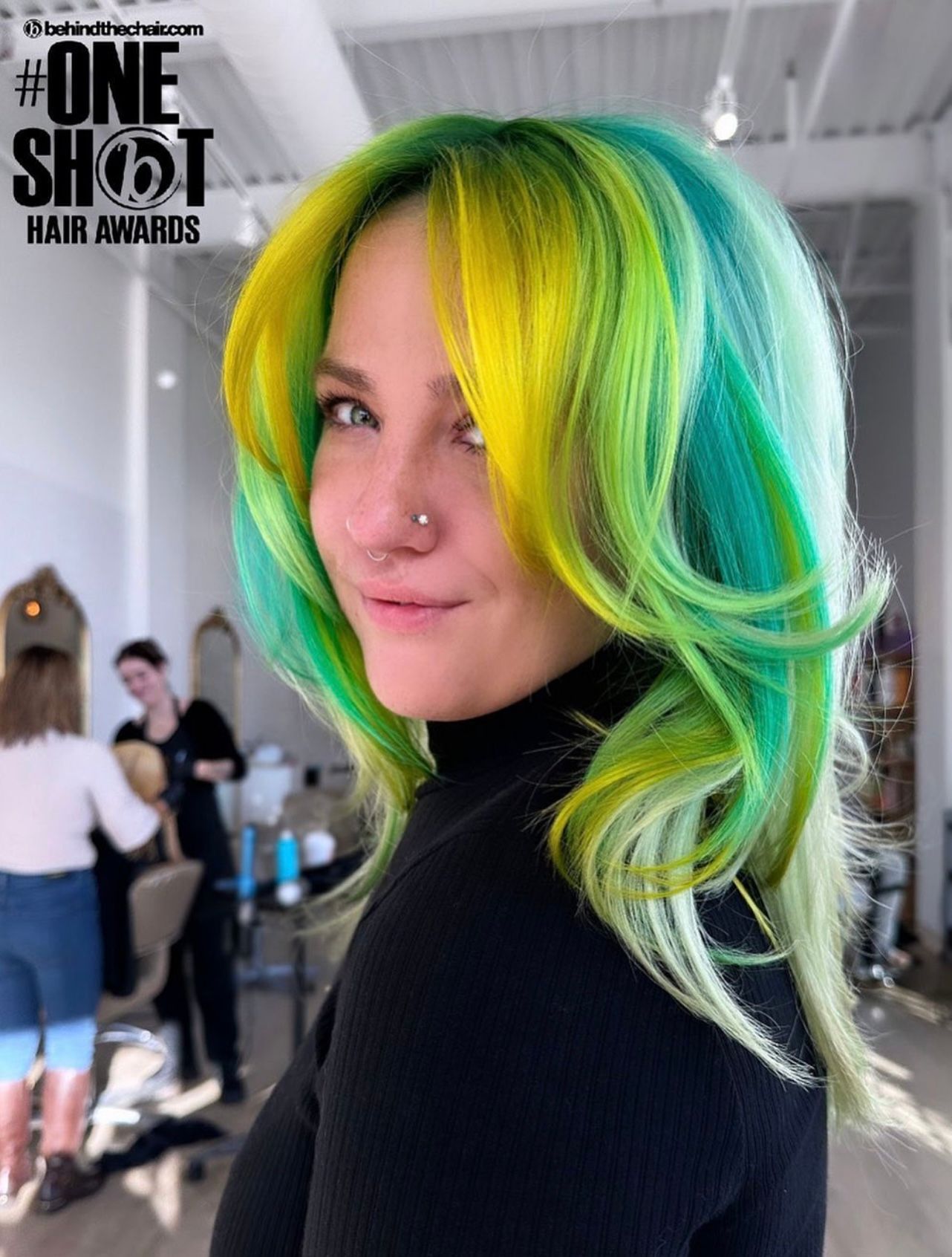 Jennifer Diaz — Color Blocking ONESHOT Hair Awards entry