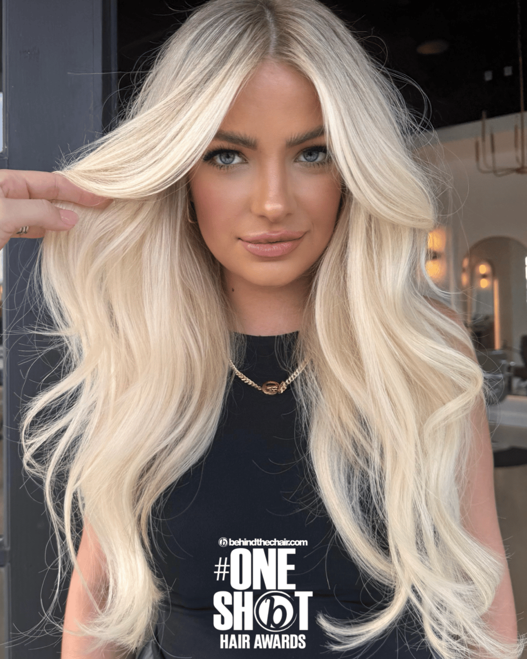 Paige Hernandez — Platinum ONESHOT Hair Awards entry