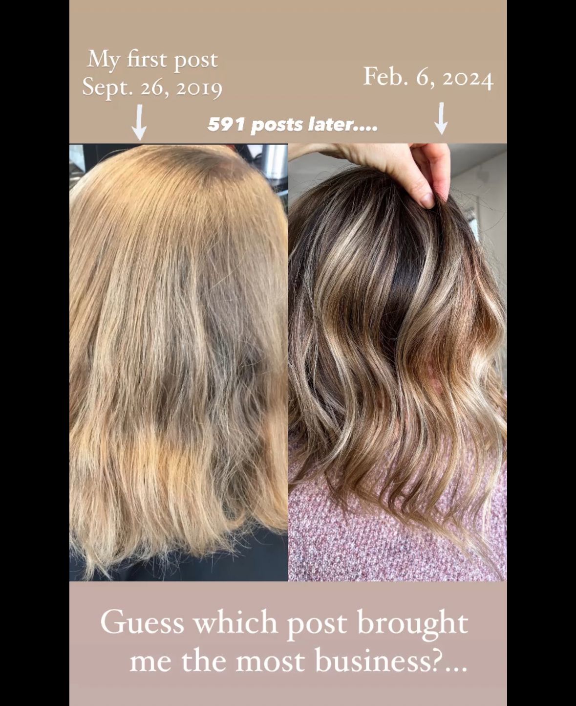 Meghan Noakes — Educational Post ONESHOT Hair Awards entry