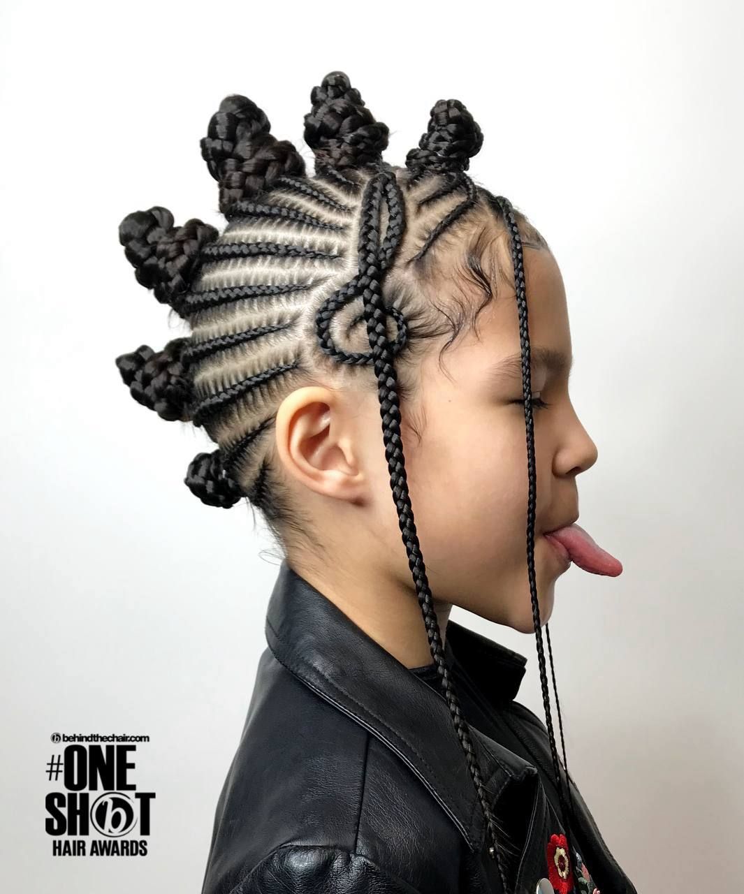 Xenia Panda — Intricate Braids & Twists ONESHOT Hair Awards entry