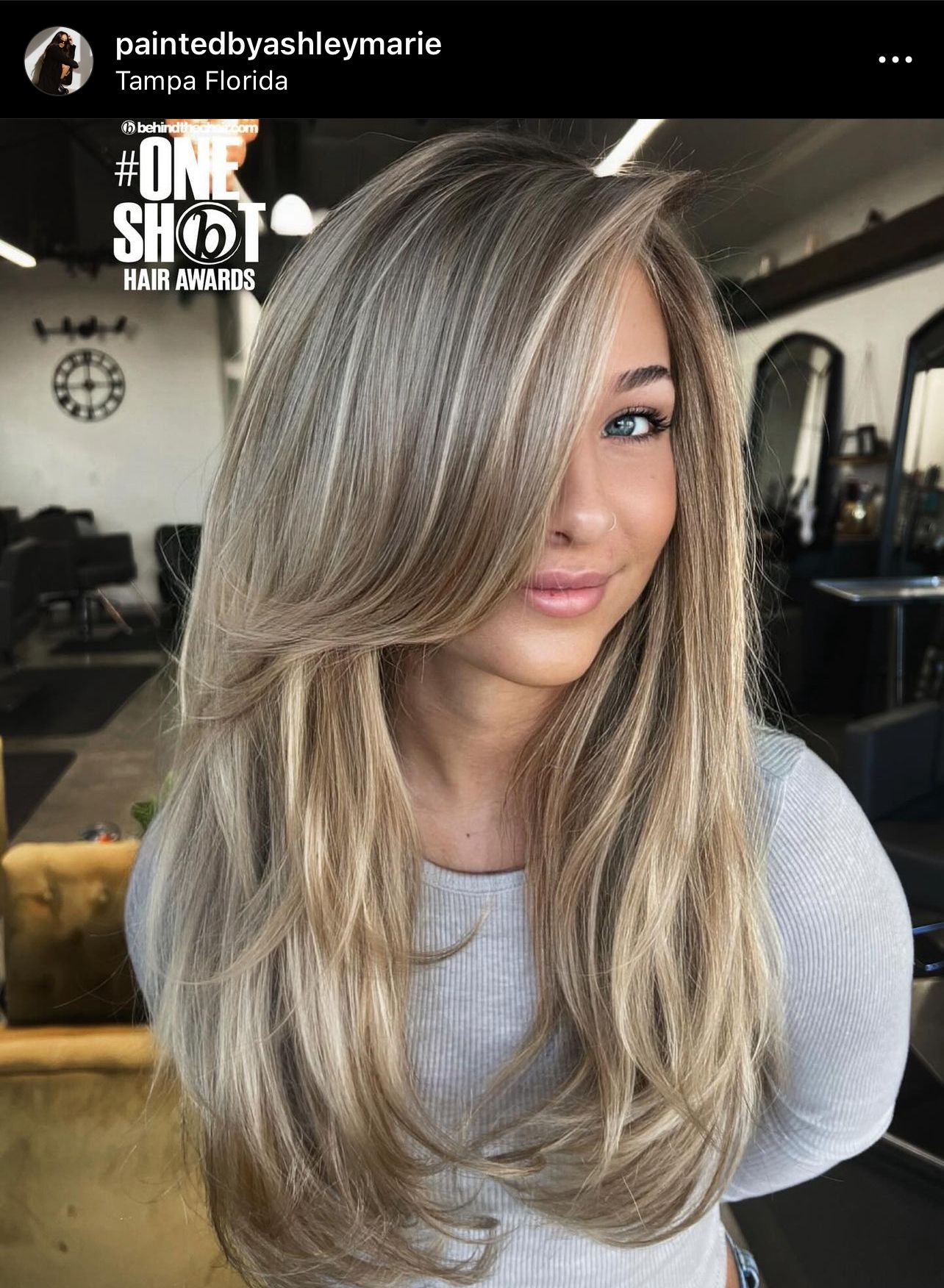 Ashley Smith — Blondes ONESHOT Hair Awards entry