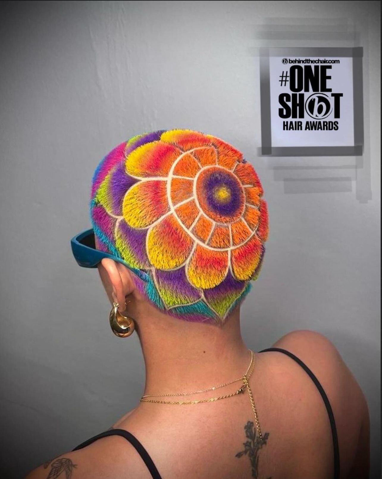 Erick Sono Make up — Hair Tattoo ONESHOT Hair Awards entry