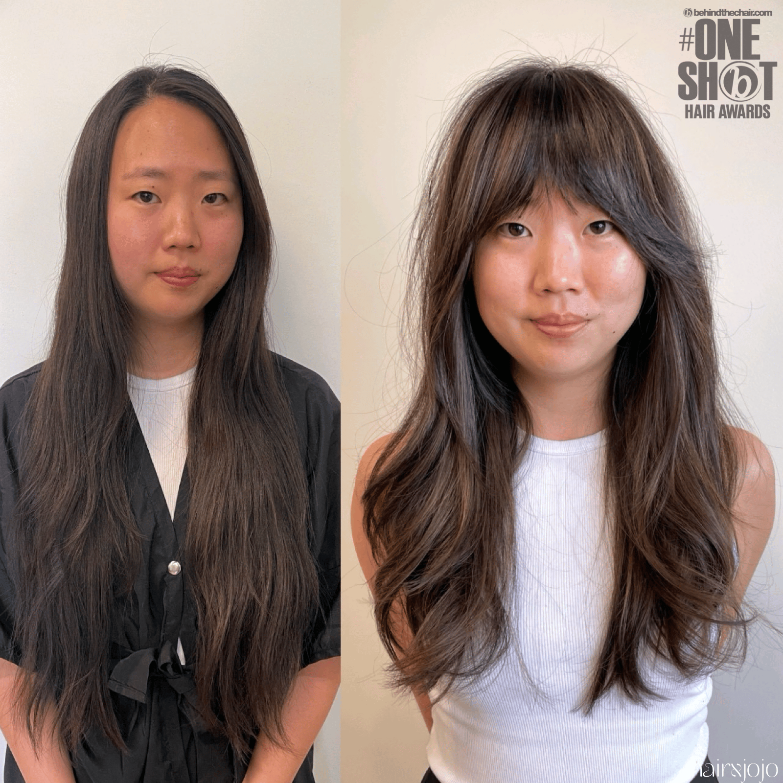 Joanne Chung — Cut Transformation ONESHOT Hair Awards entry