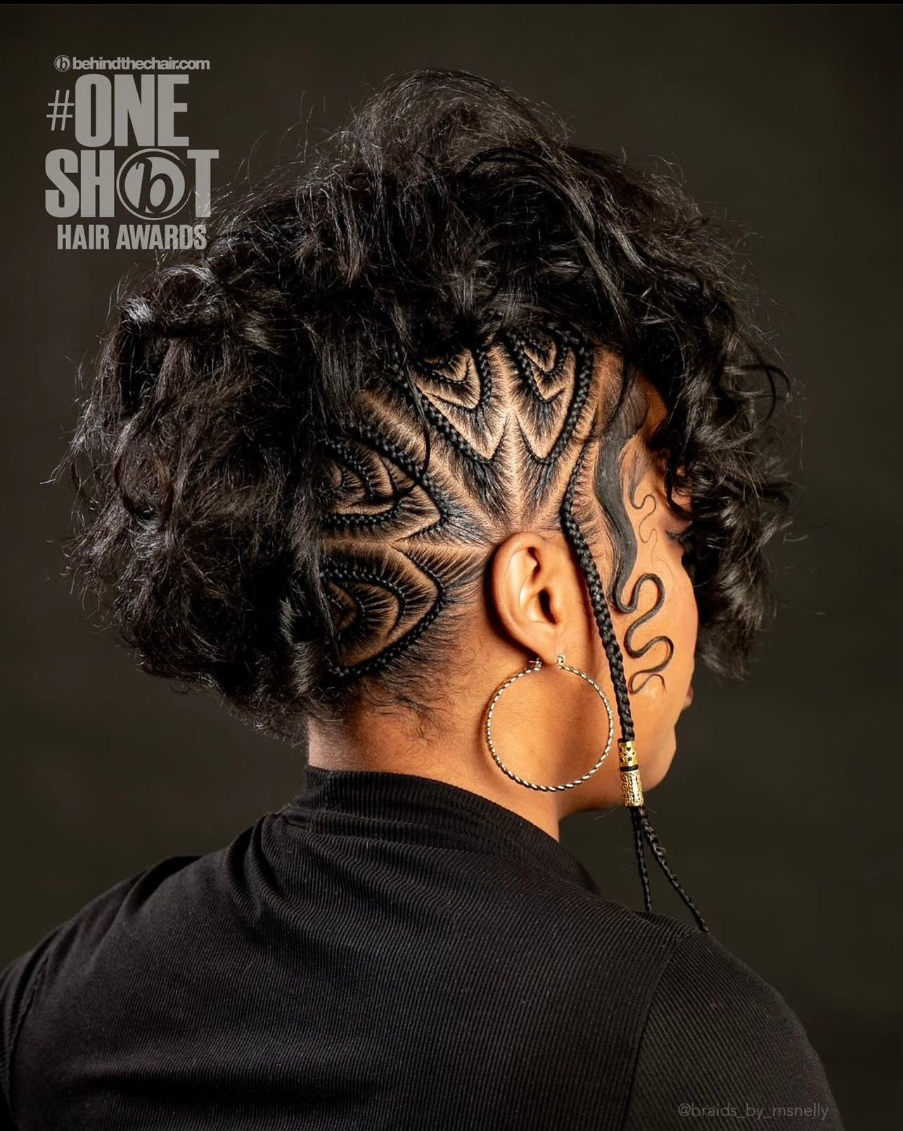Nelia Span — Intricate Braids & Twists ONESHOT Hair Awards entry