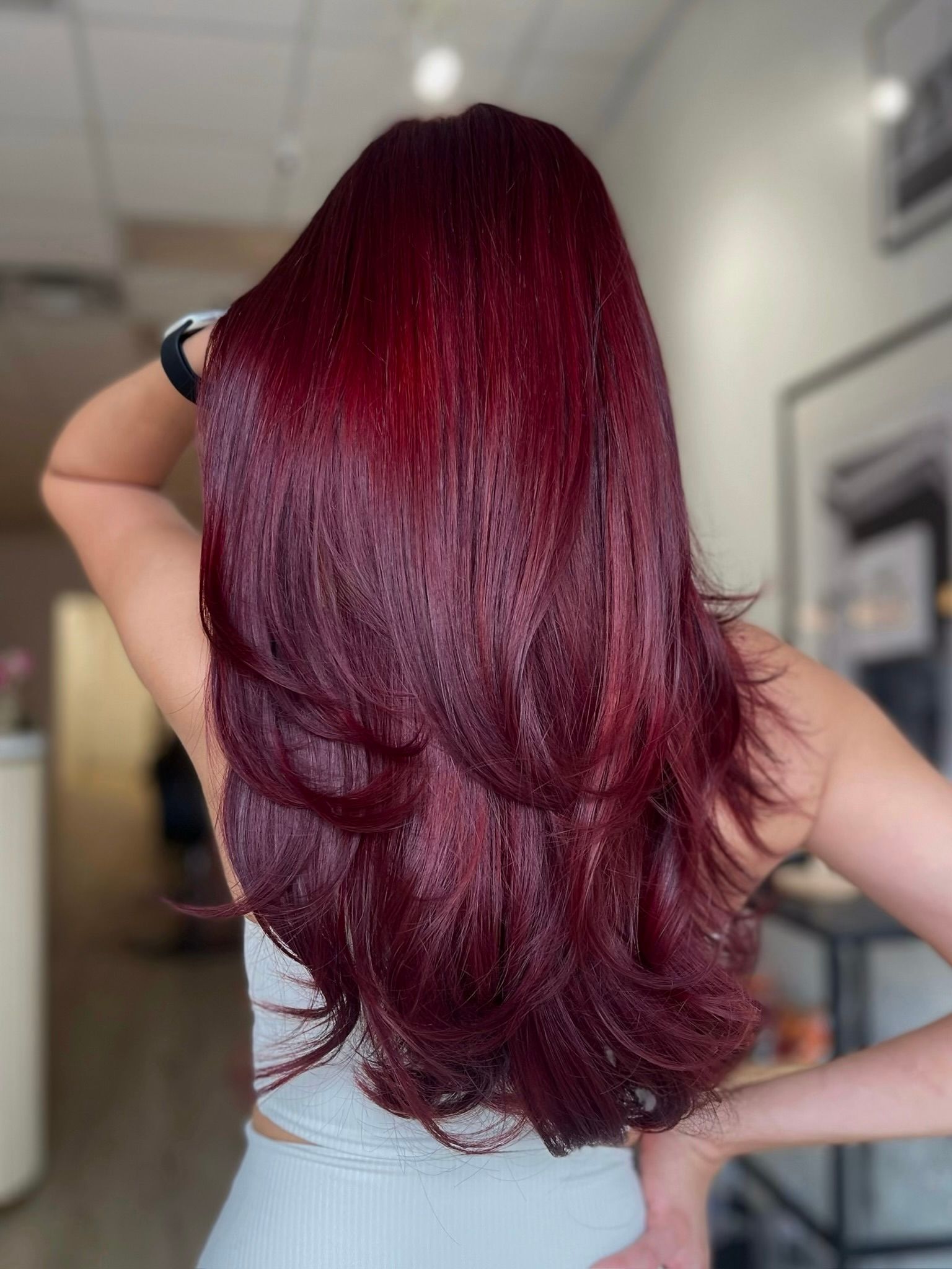Idalis Velazquez — Reds ONESHOT Hair Awards entry