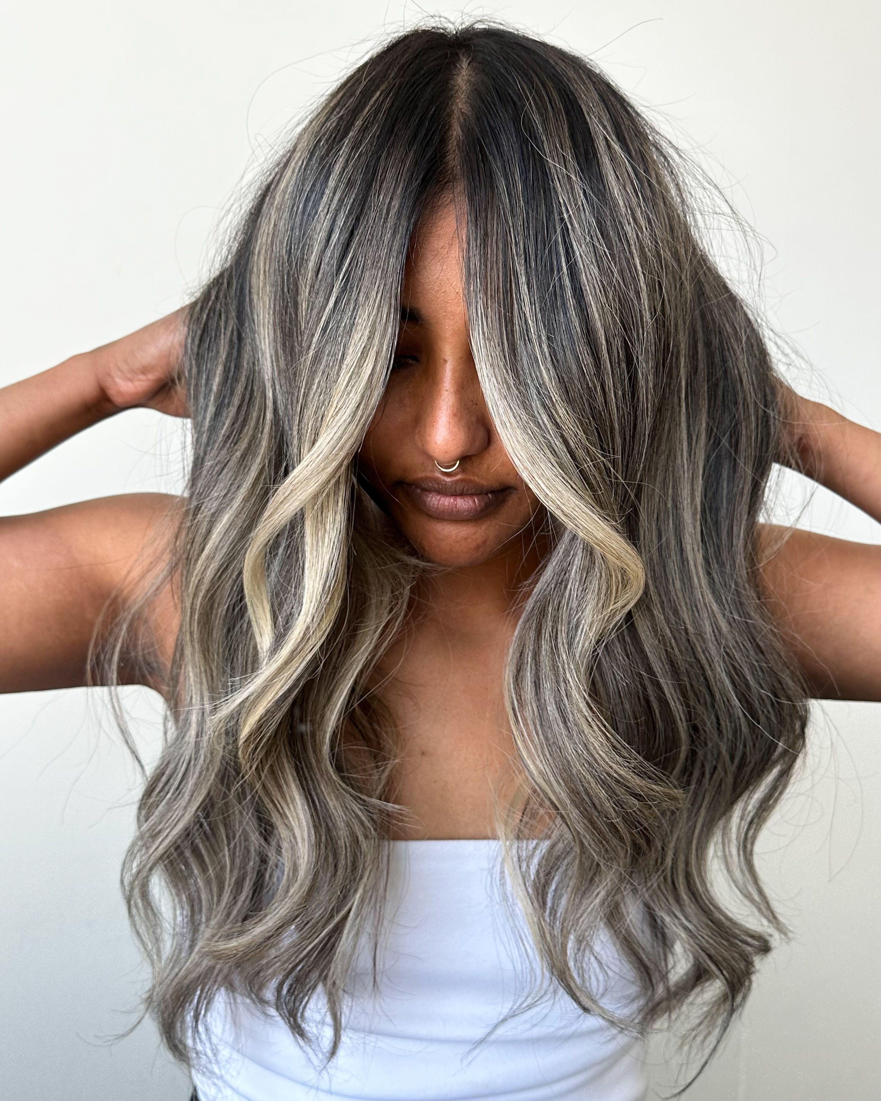 Ayan Salad — Cool Balayage ONESHOT Hair Awards entry