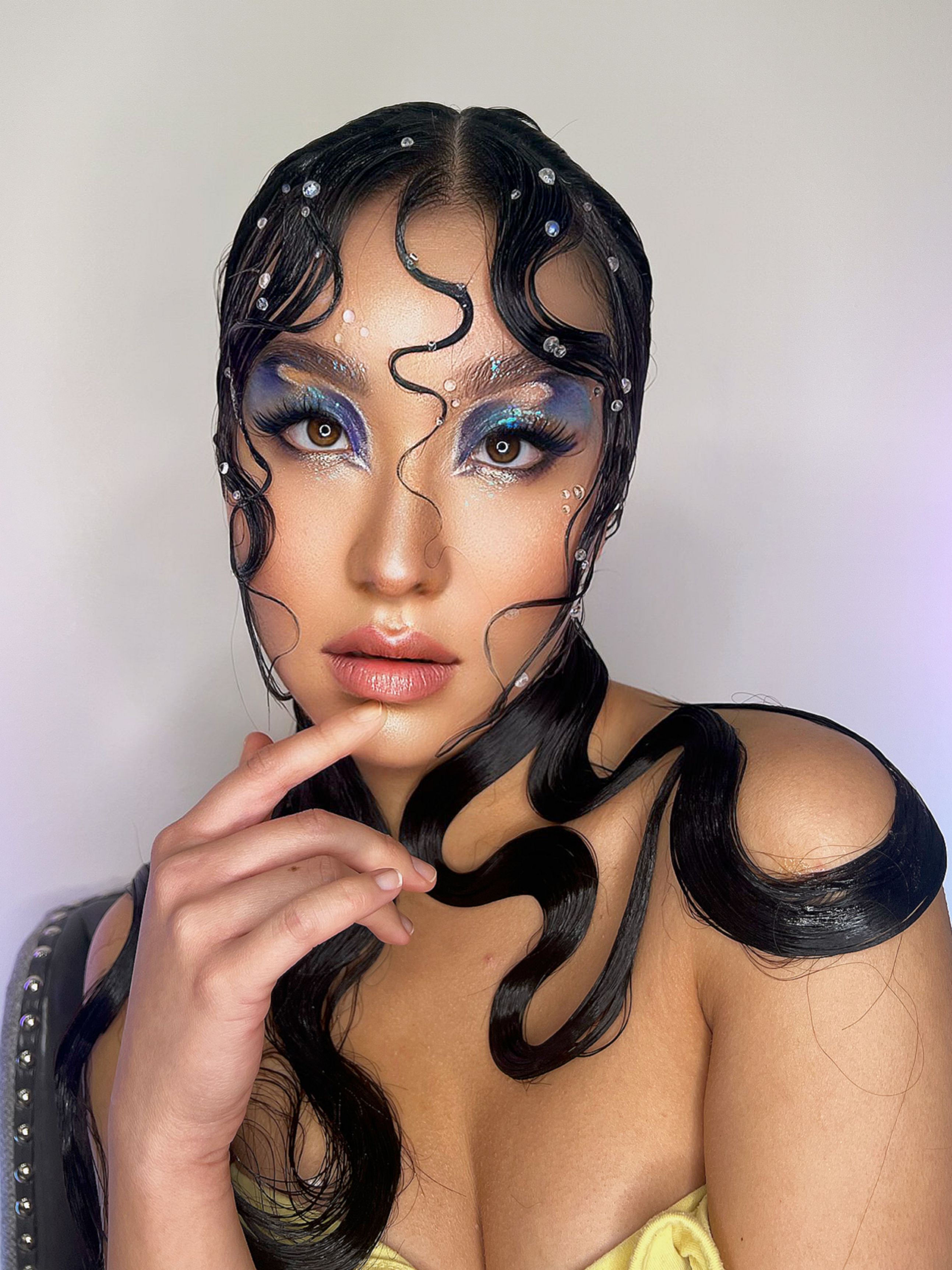 Cassandra Amor Sanidad — Editorial Makeup Shot ONESHOT Hair Awards entry