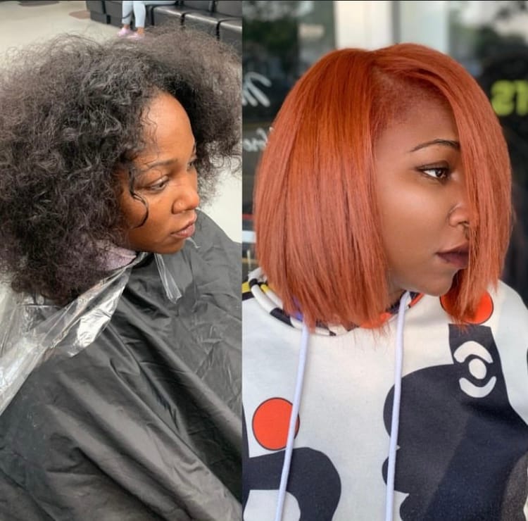 Joie Wallace — Cut Transformation ONESHOT Hair Awards entry