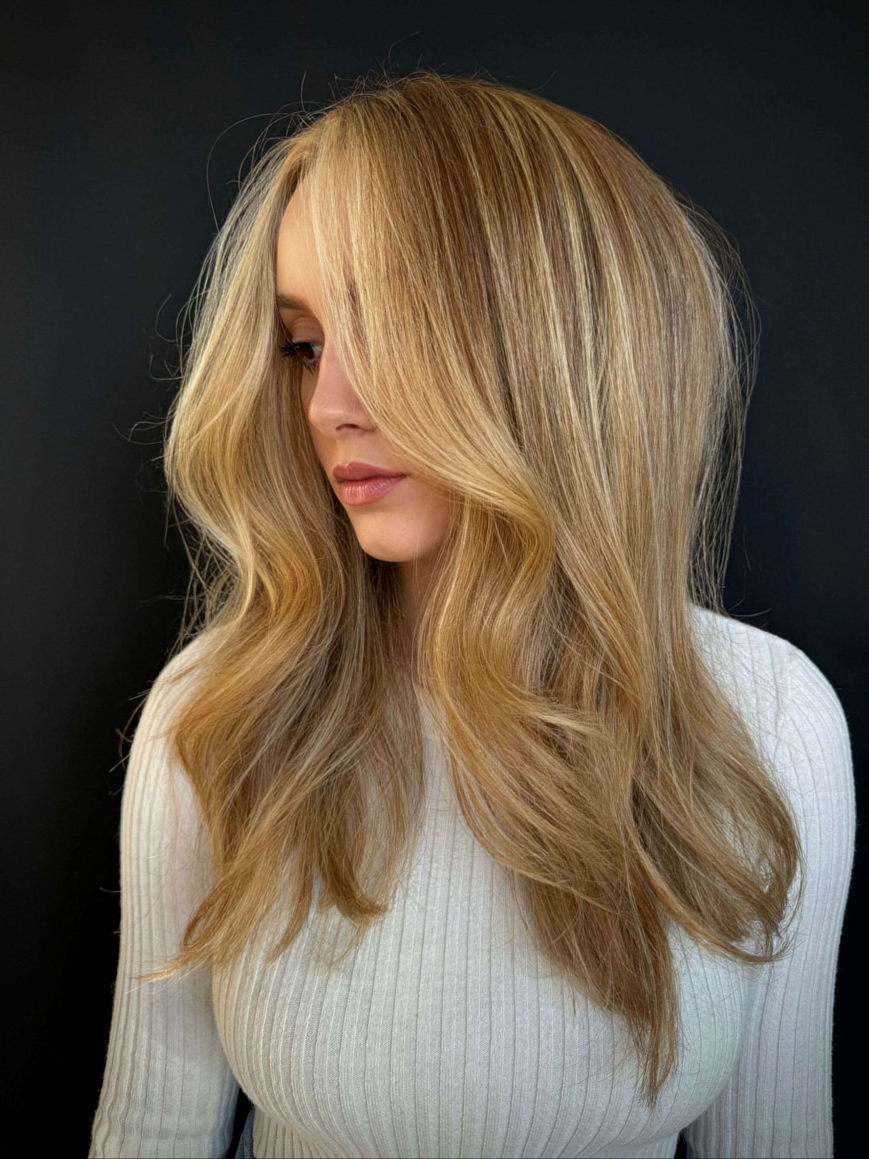 Haley Clapp — Warm Balayage ONESHOT Hair Awards entry