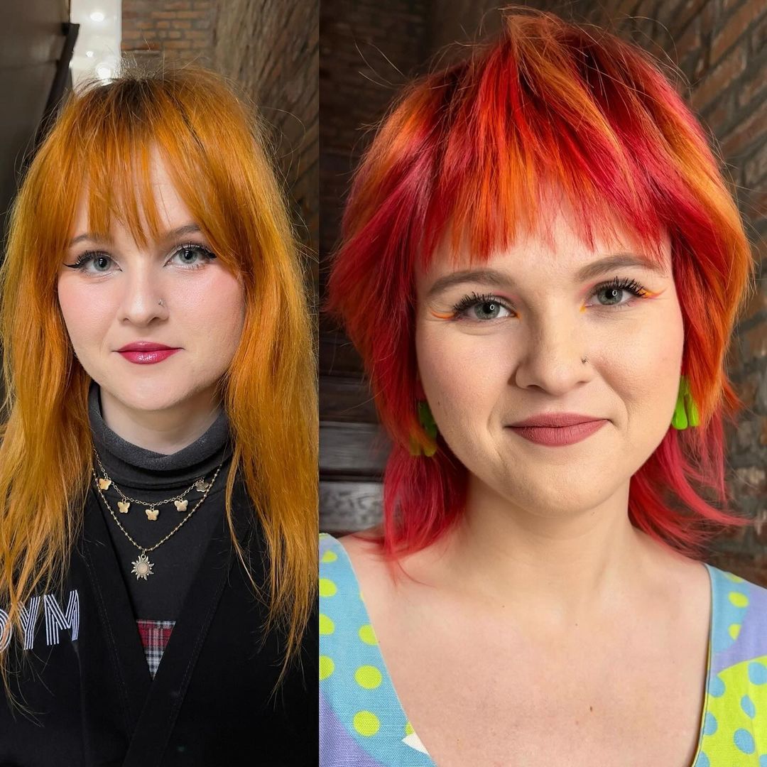 Aja Hamilton — Cut Transformation ONESHOT Hair Awards entry