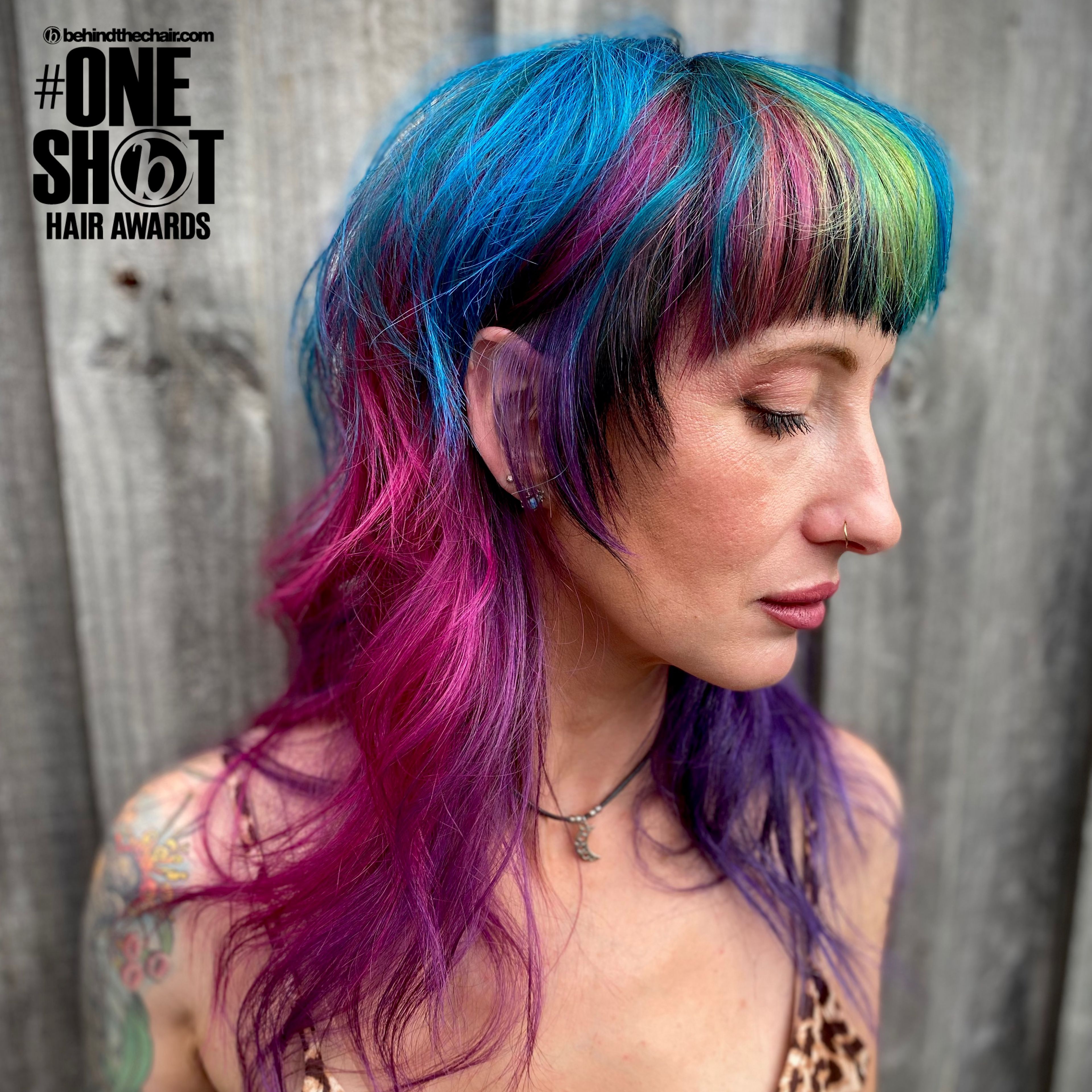 Haley Edwards — Shag/Mullet ONESHOT Hair Awards entry