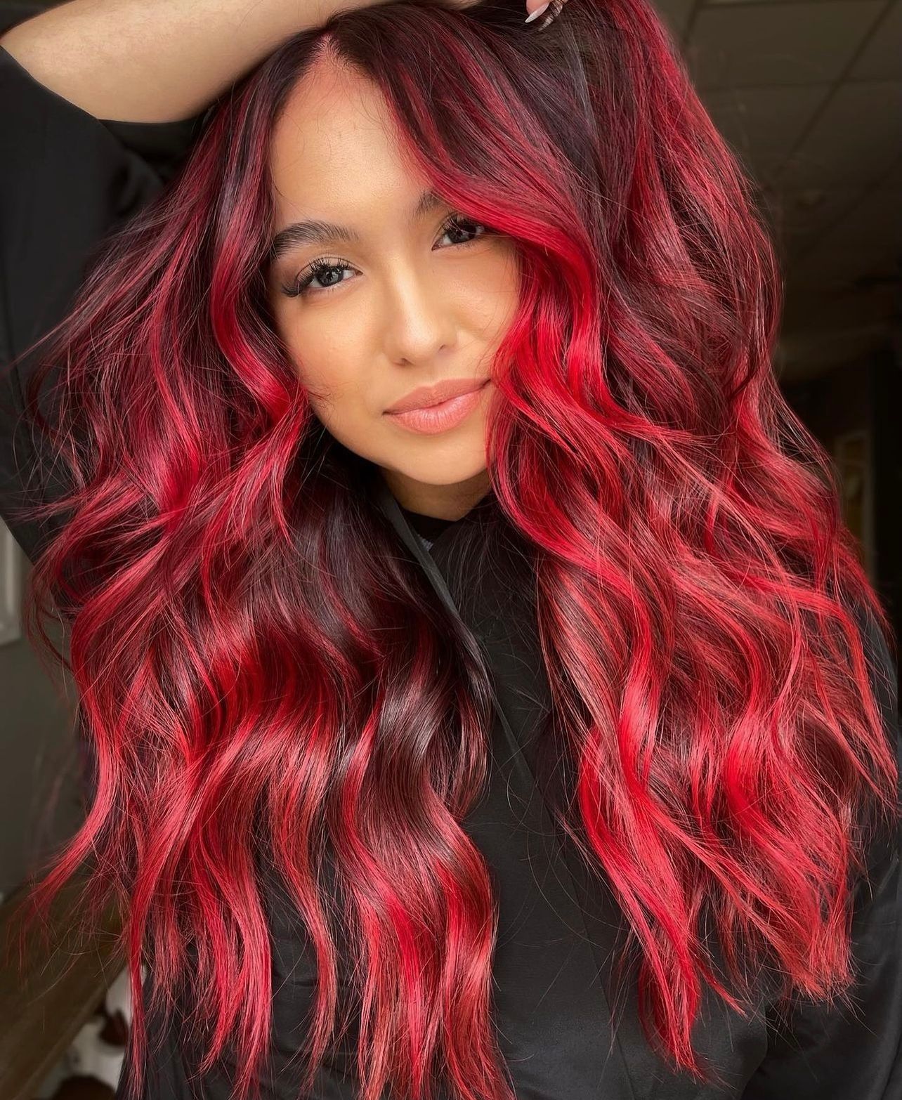 Ciarra Russo — Reds ONESHOT Hair Awards entry