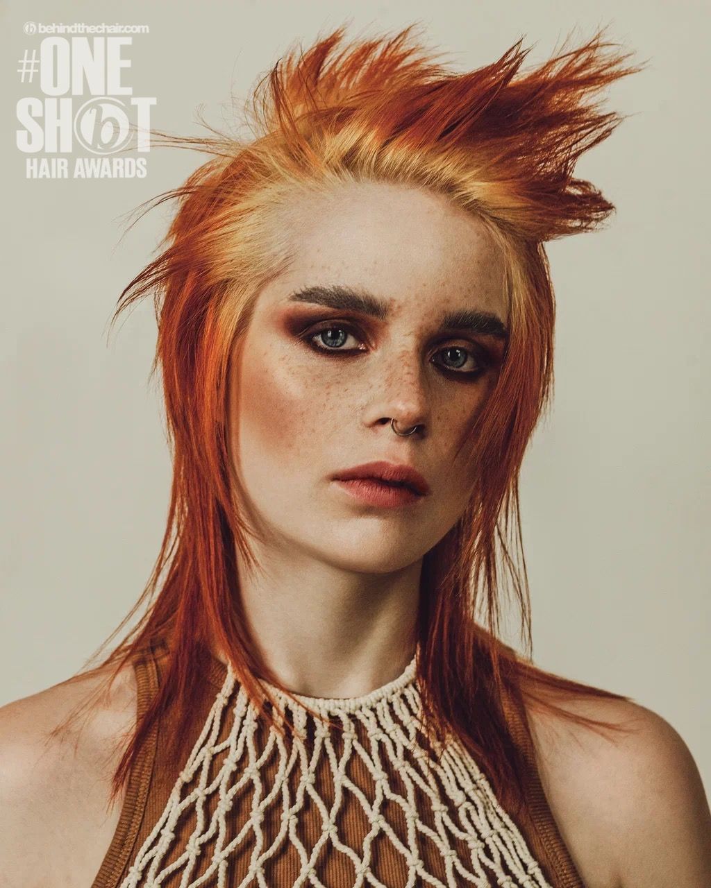 Marina Krushelnitskaia — Shag/Mullet ONESHOT Hair Awards entry