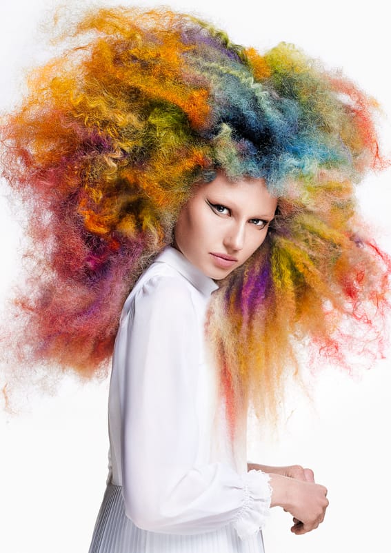 Mark Van Westerop — Hair Color Shot ONESHOT Hair Awards entry