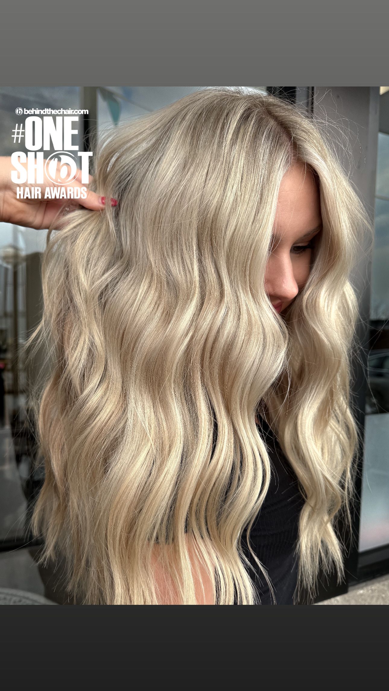 Elizabeth Trinkle — Platinum ONESHOT Hair Awards entry