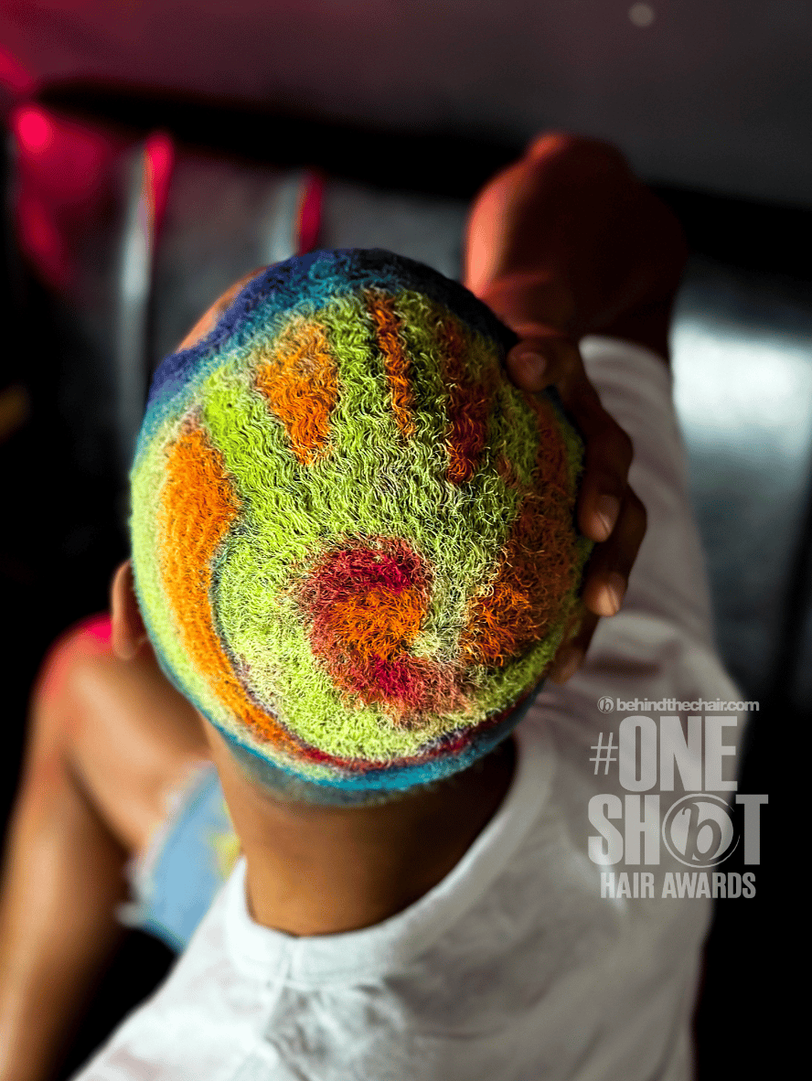 Shai Ibara — Hair Tattoo ONESHOT Hair Awards entry