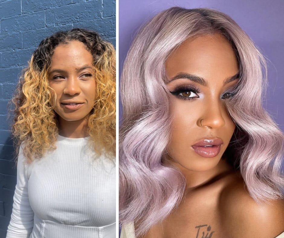 Tuesday Mcclain — Color Transformation ONESHOT Hair Awards entry