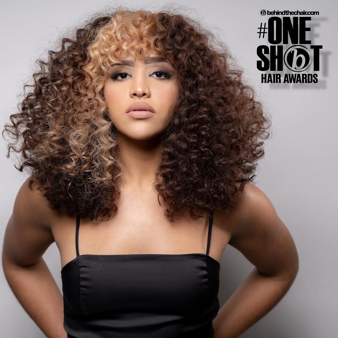 Carol Mojica — Color Blocking ONESHOT Hair Awards entry