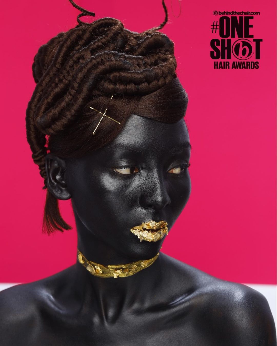Hairbyope Smade — Editorial Makeup Shot ONESHOT Hair Awards entry