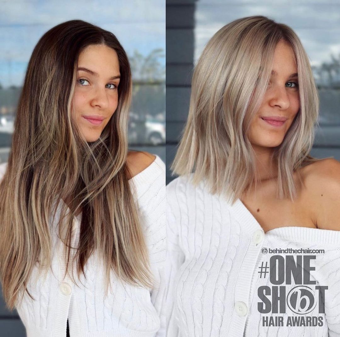 Karla Leschitz — Cut Transformation ONESHOT Hair Awards entry