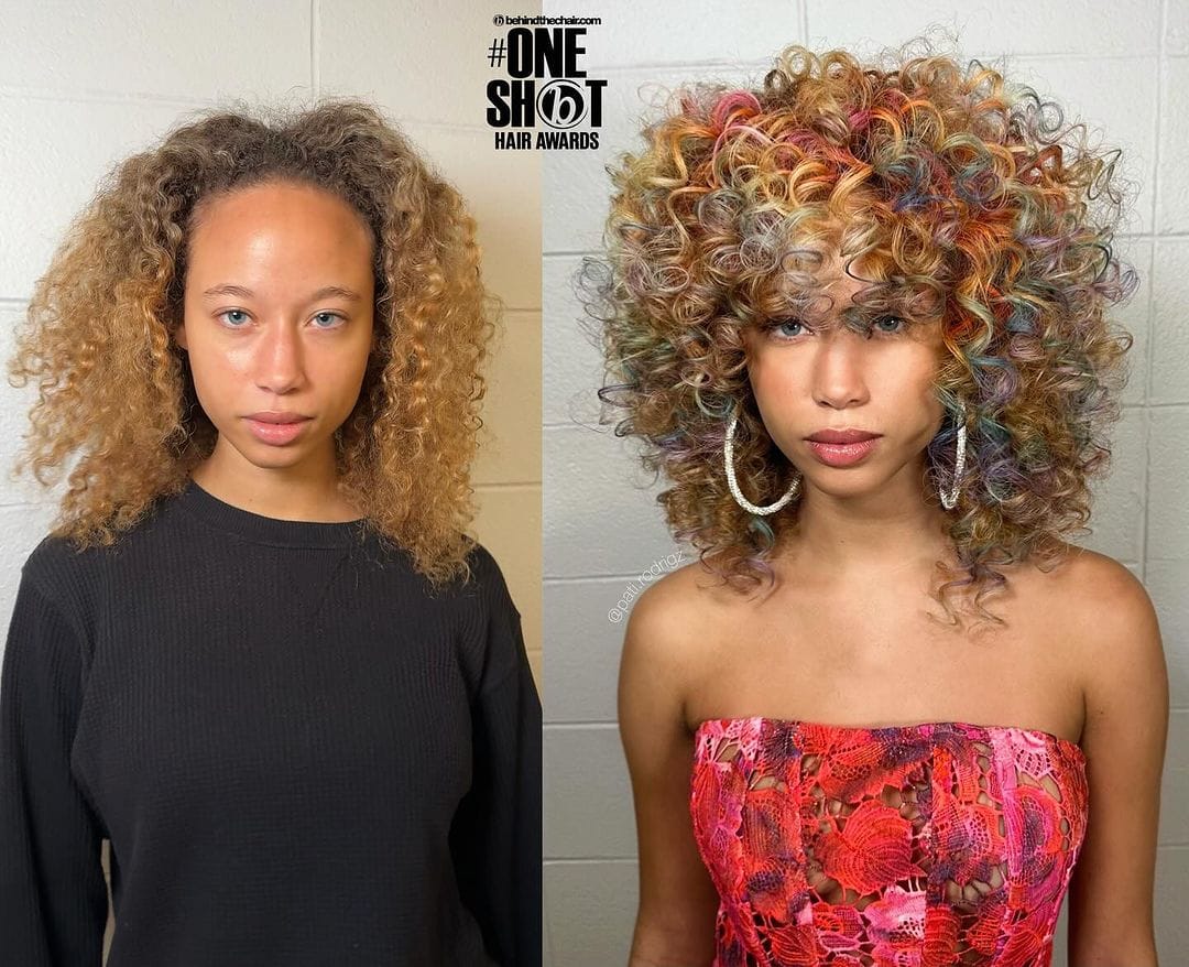 Pati Rodriguez — Cut Transformation ONESHOT Hair Awards entry